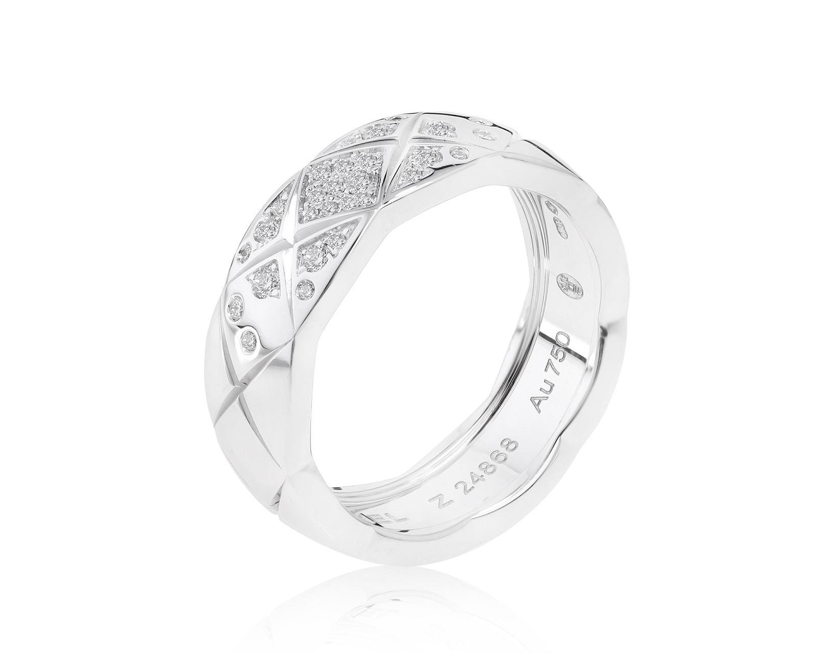 Оригинальное золотое кольцо Chanel Coco Crush 031221/7