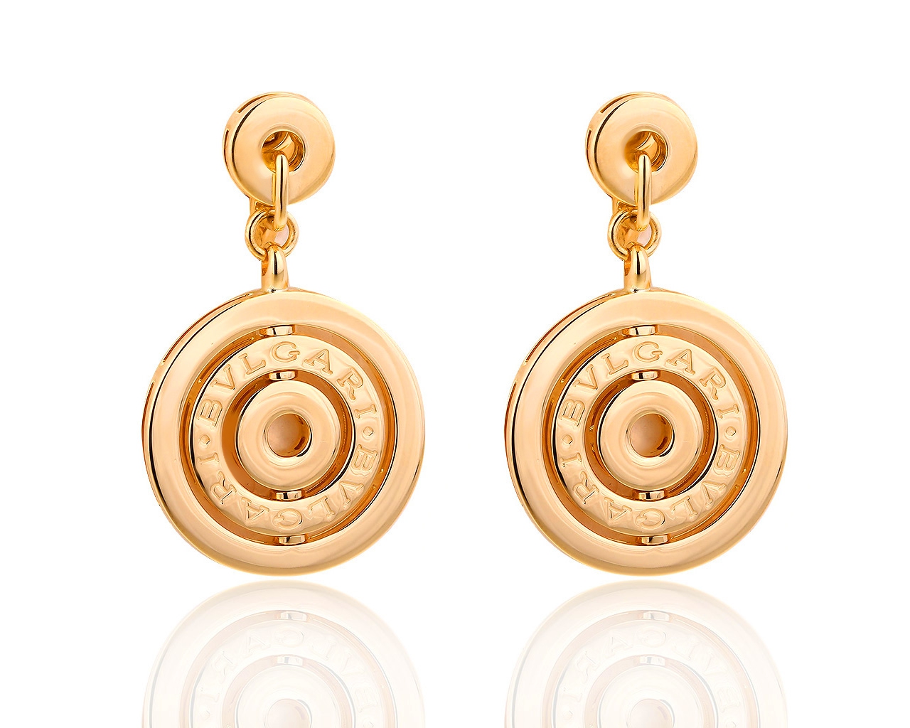 Изысканные золотые серьги Bvlgari Astrale 250518/9