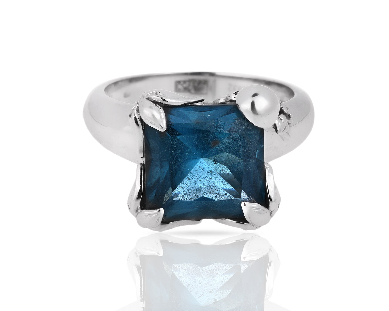 Чудесное золотое кольцо с топазом 5.73ct Carrera y Carrera Jazmin 240518/4