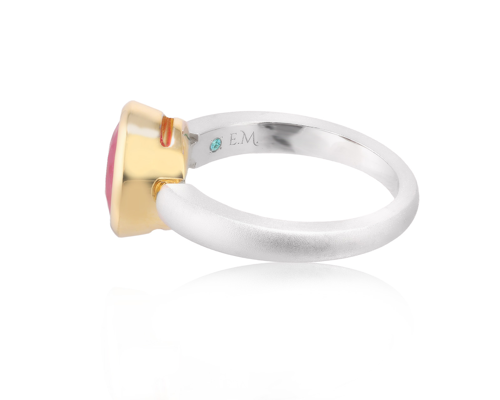 Золотое кольцо с рубином Мозамбик 2.02ct Evgeny Matveev