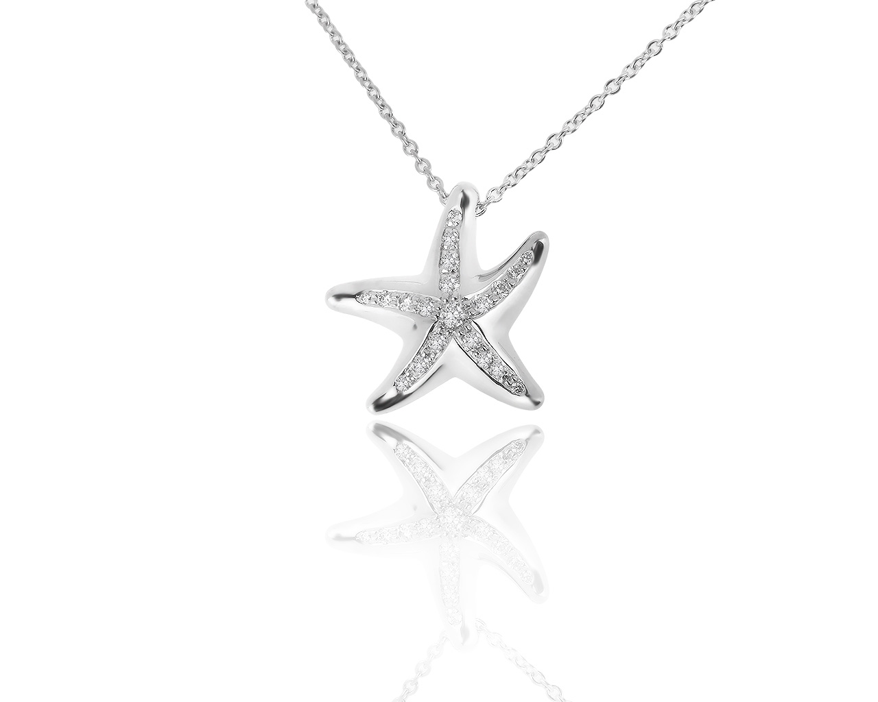 Оригинальный платиновый кулон с бриллиантами 0.13ct Tiffany&Co 121219/4