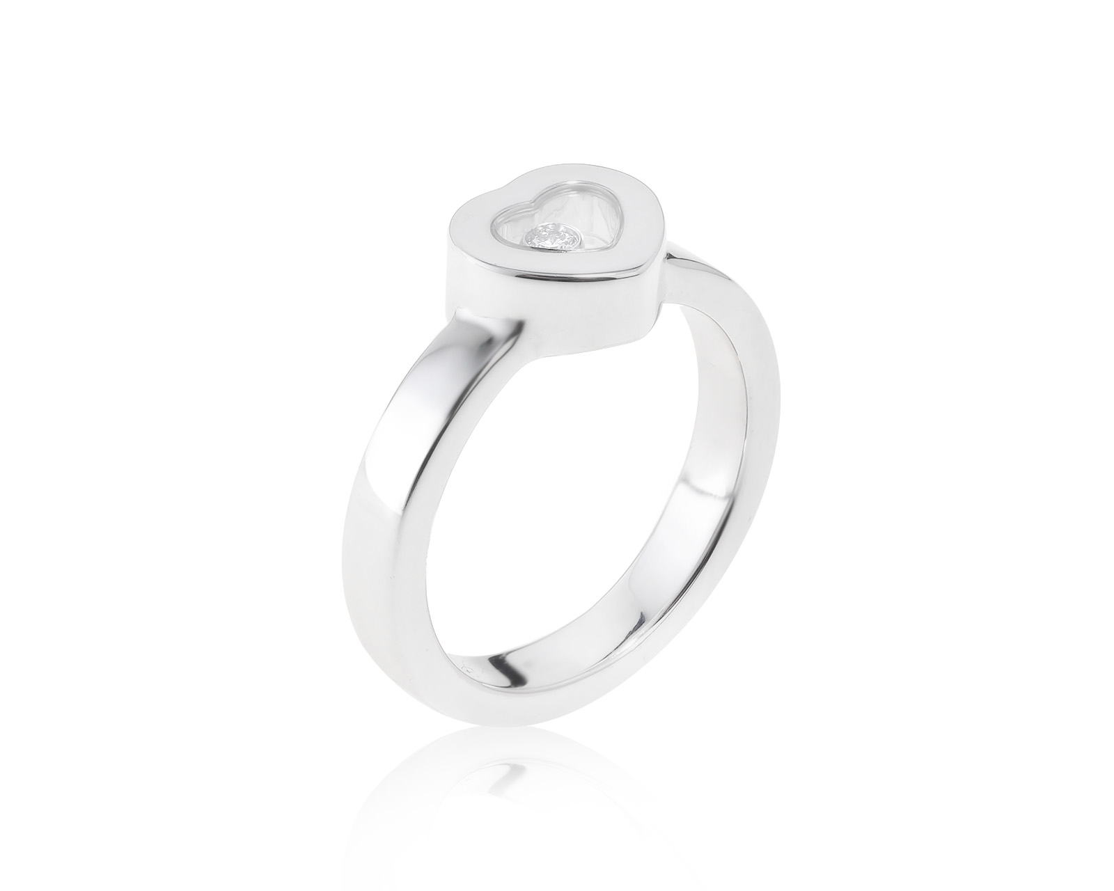 Оригинальное золотое кольцо Chopard Happy Diamonds 090123/3