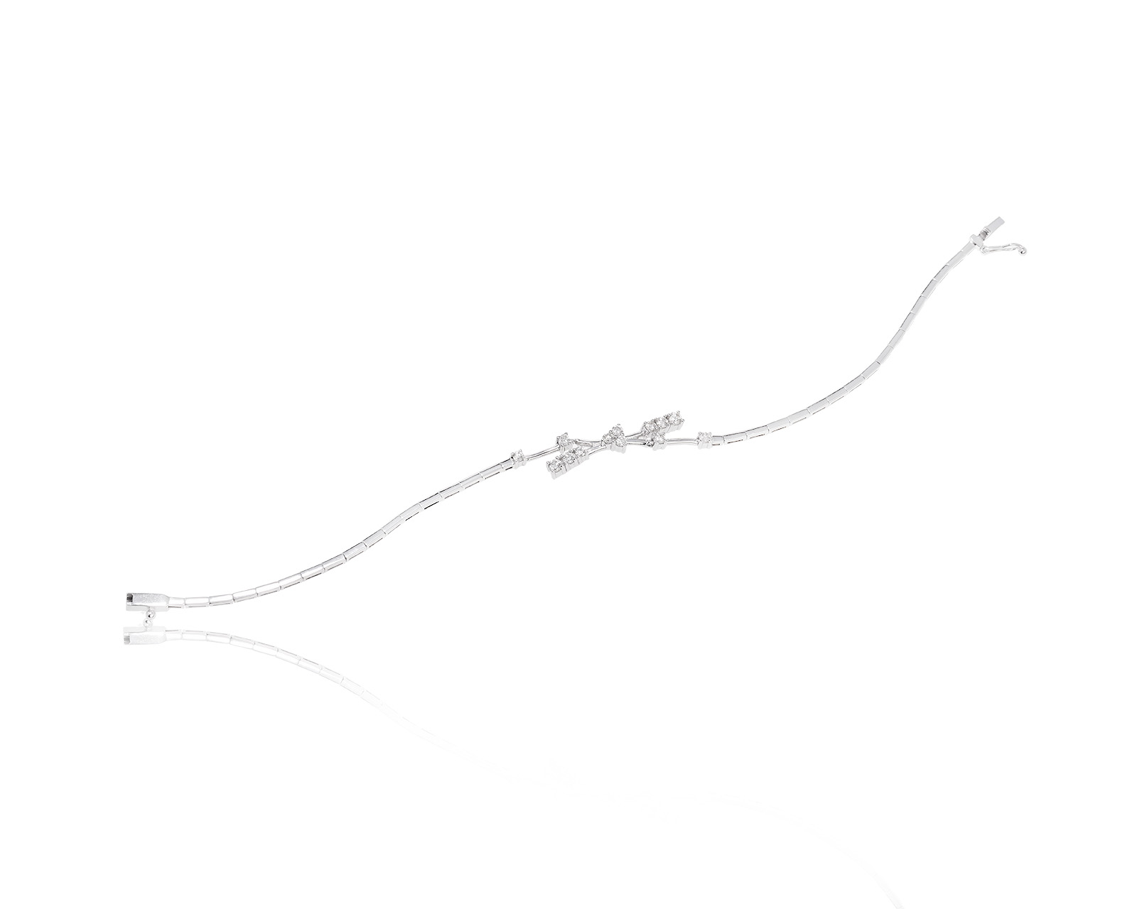 Золотой браслет с бриллиантами 0.58ct 200723/1