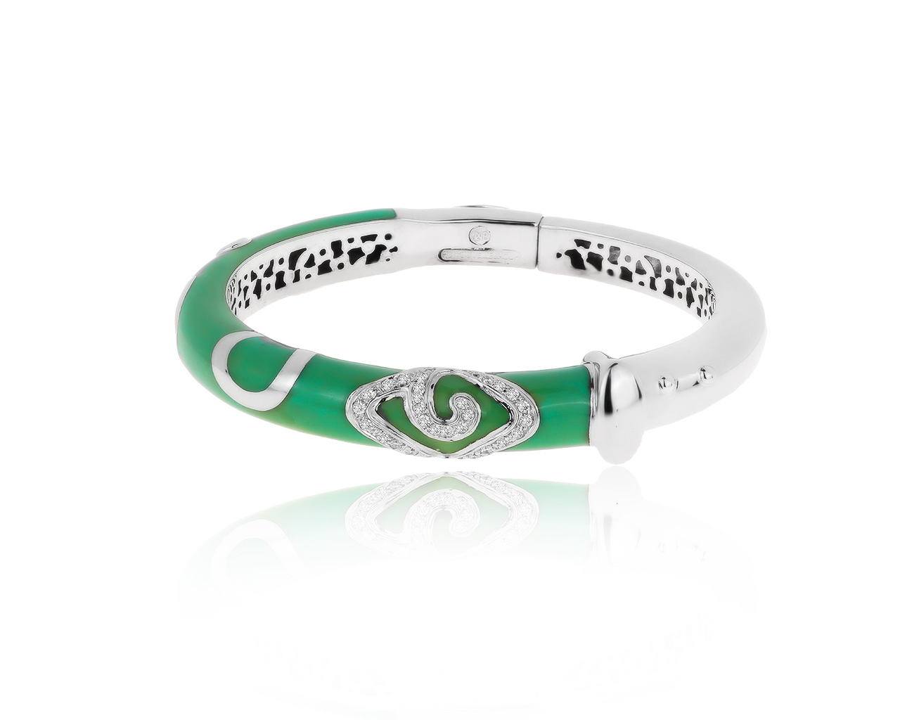 Оригинальный золотой браслет с бриллиантами 0.50ct Nouvelle Bague 240819/5