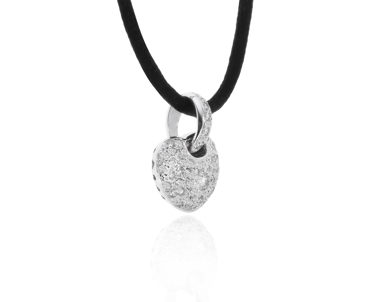 Золотой кулон с бриллиантами 0.74ct