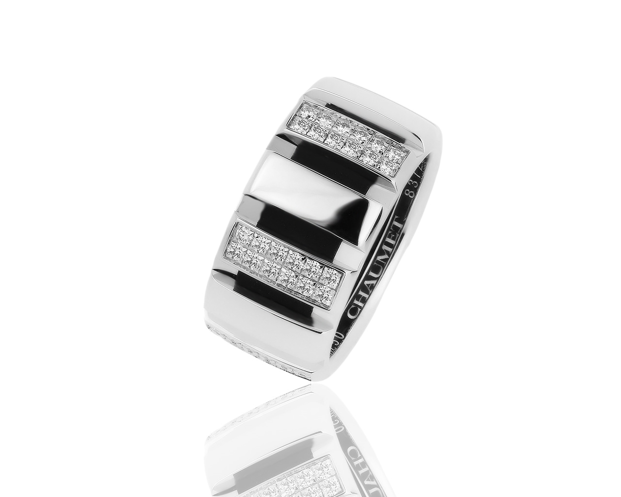 Оригинальное золотое кольцо с бриллиантами 0.75ct Chaumet 300819/12 Оригинальное золотое кольцо с бриллиантами 0.75ct Chaumet 300819/12