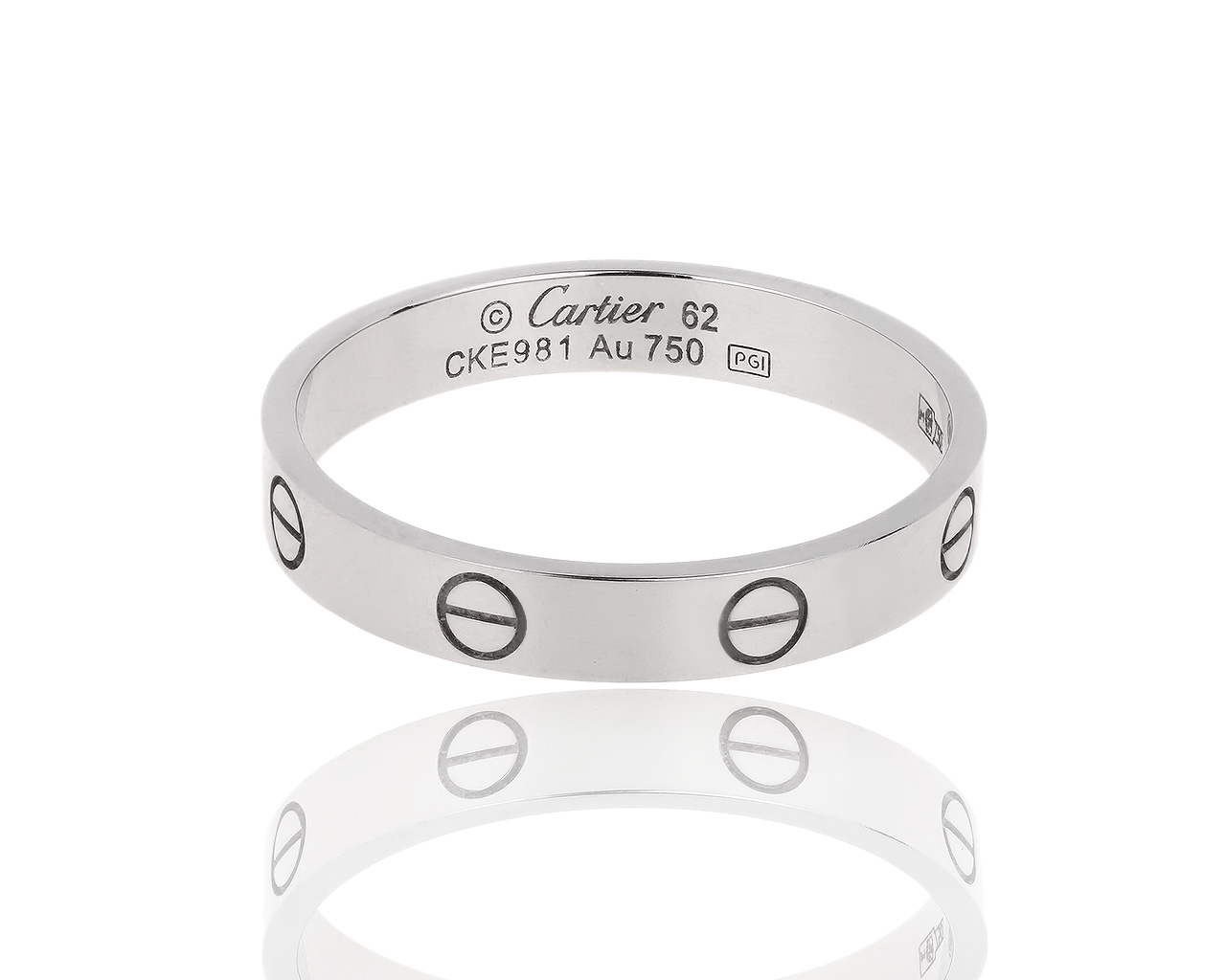 Стильное золотое кольцо Cartier Love 030818/2