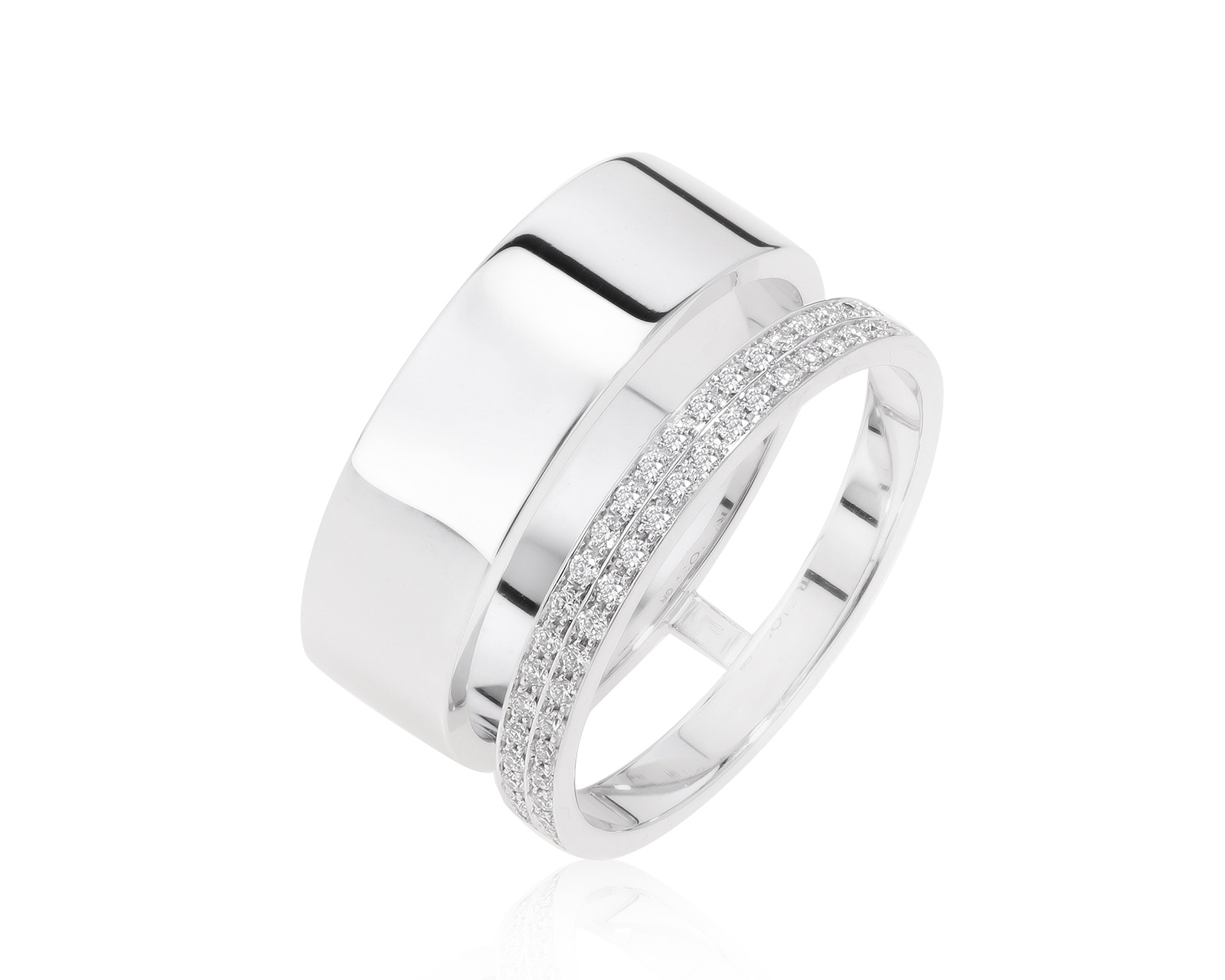 Оригинальное золотое кольцо с бриллиантами 0.45ct Repossi 300122/1