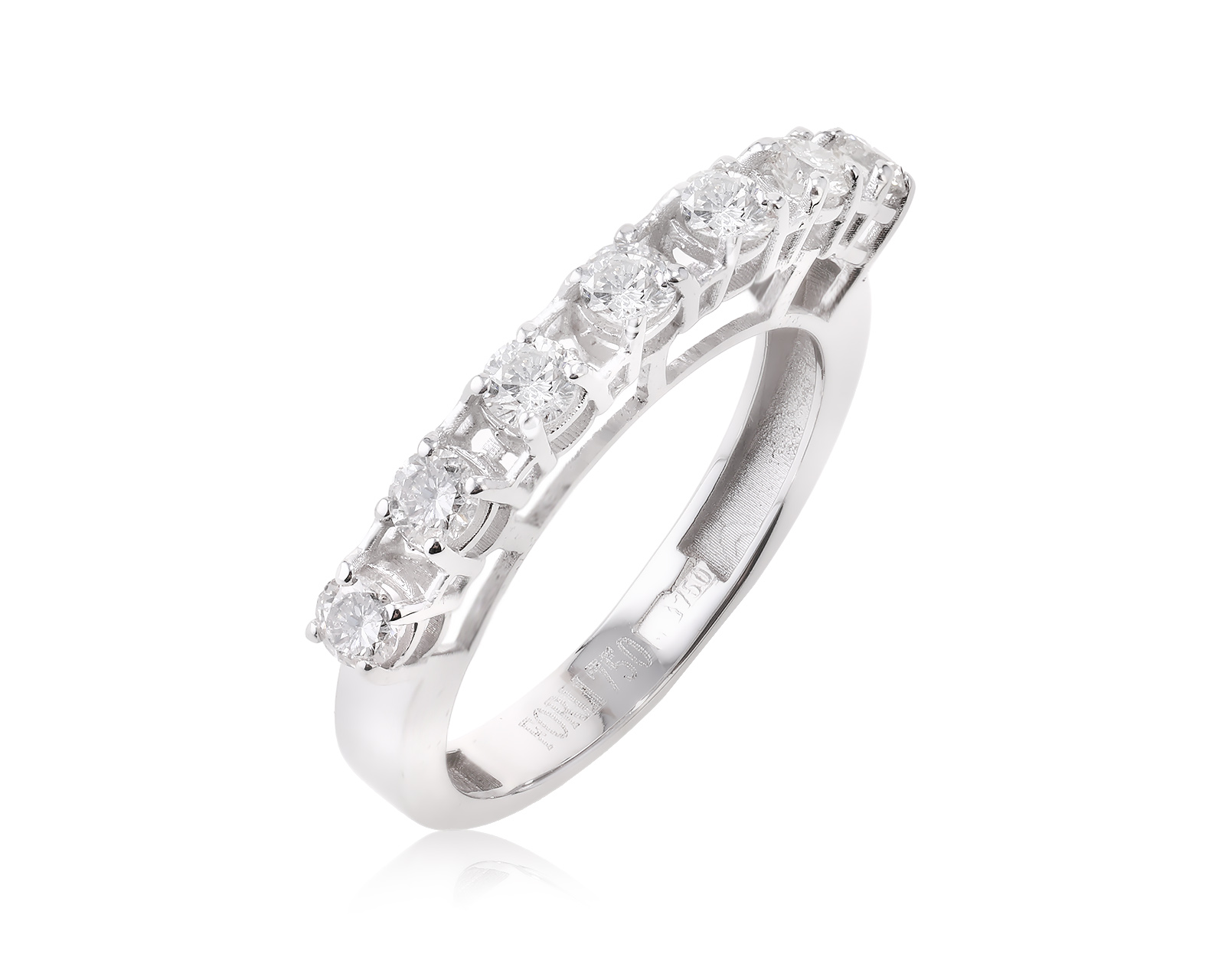 Золотое кольцо с бриллиантами 0.54ct 231023/1