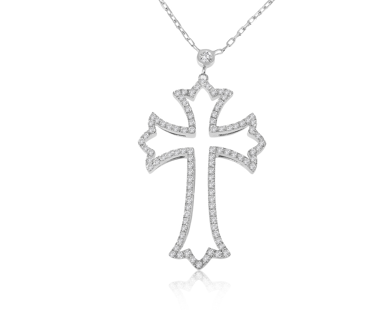 Оригинальное золотое колье с бриллиантами 0.53ct Messika 150920/4