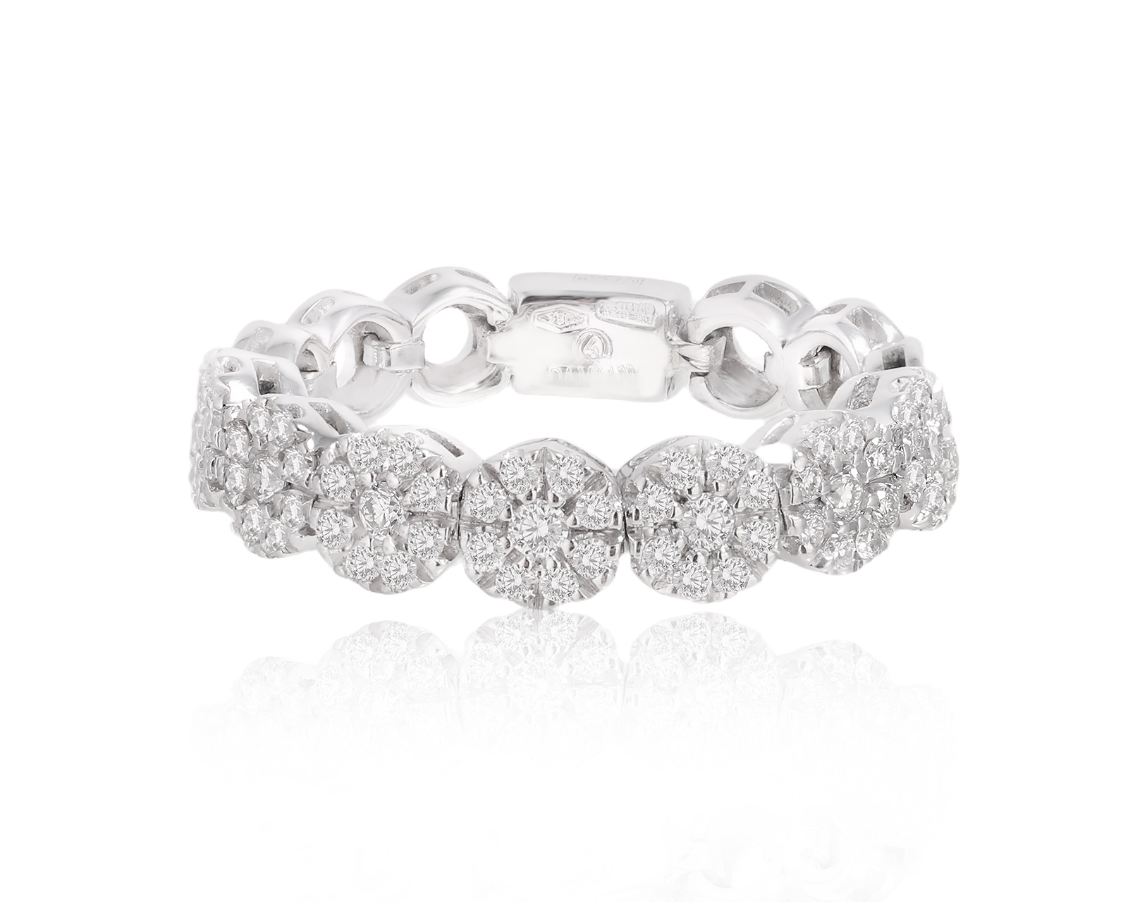 Оригинальное золотое кольцо с бриллиантами 0.56ct Damiani Margherita 160425/4 Оригинальное золотое кольцо с бриллиантами 0.56ct Damiani Margherita 160425/4