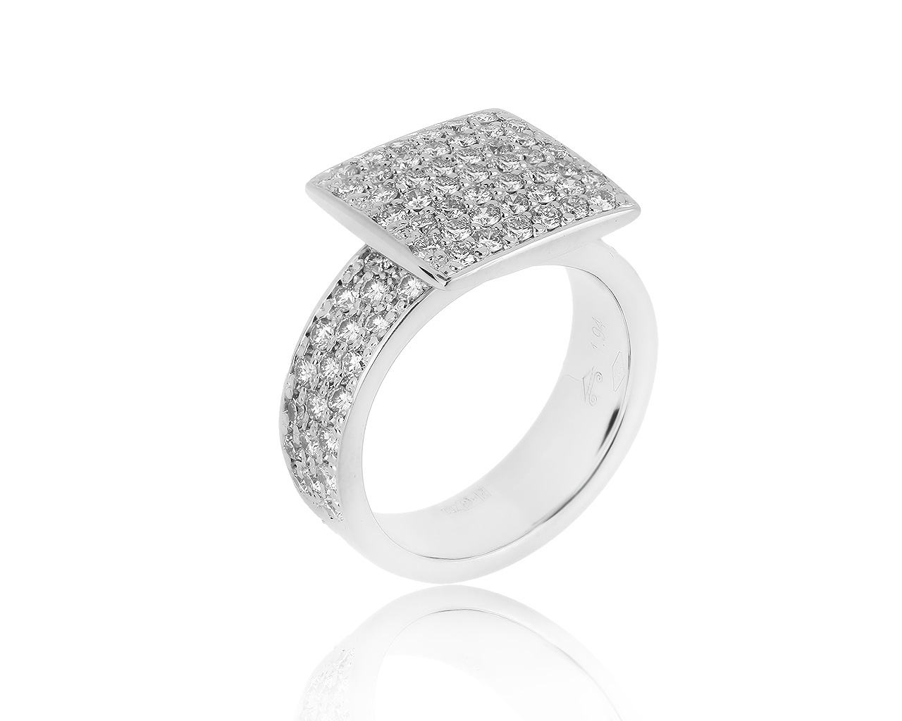 Оригинальное золотое кольцо с бриллиантами 1.94ct Casa Gi 270719/8
