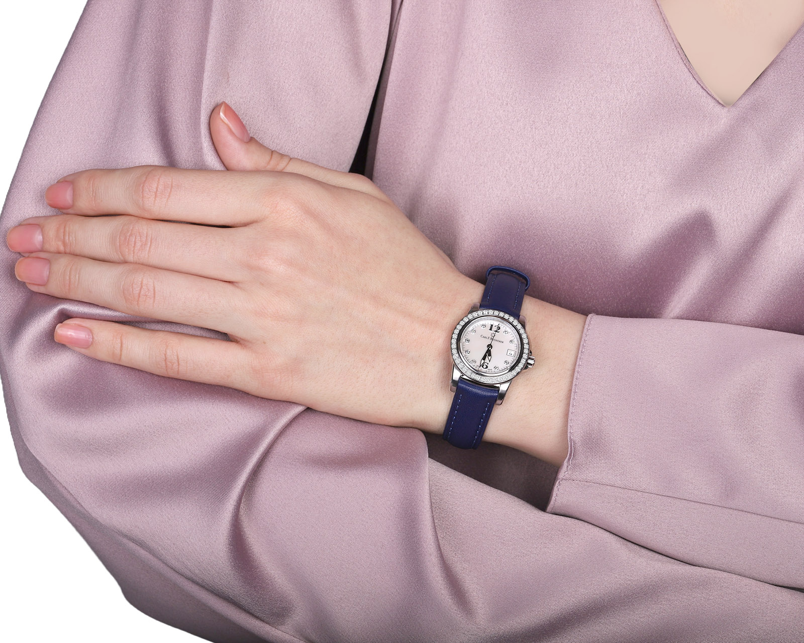 Оригинальные стальные часы Carl F. Bucherer Patravi