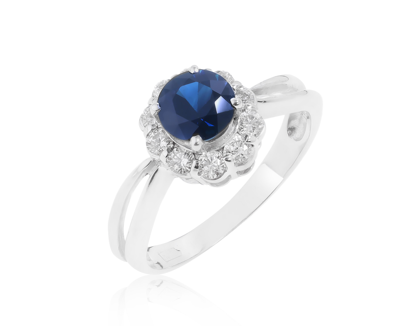 Волшебное золотое кольцо с сапфиром 0.98ct 250422/2 Волшебное золотое кольцо с сапфиром 0.98ct 250422/2