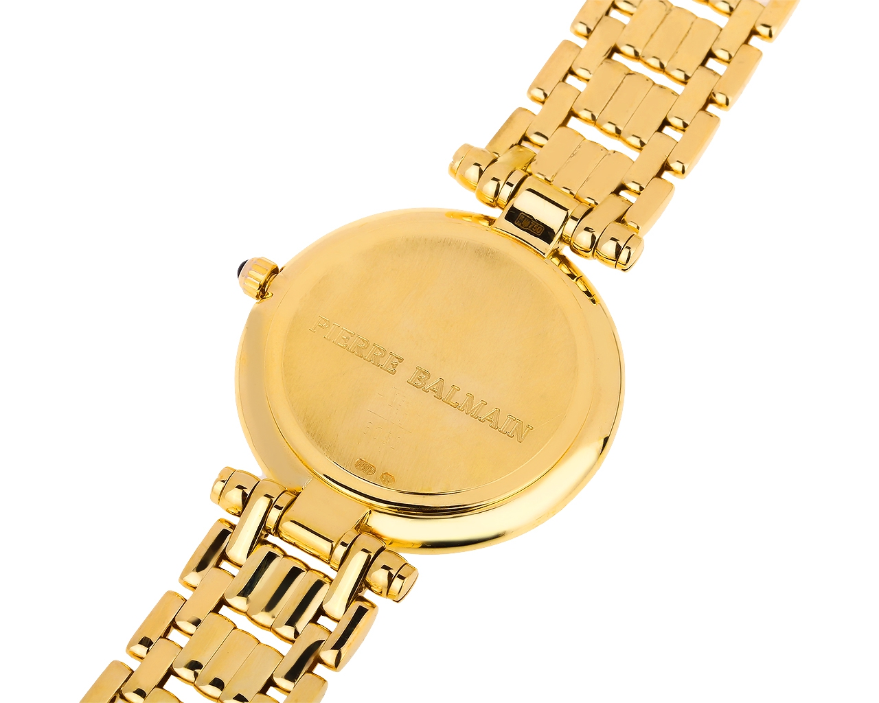 Золотые часы с бриллиантами 0.30ct Pierre Balmain