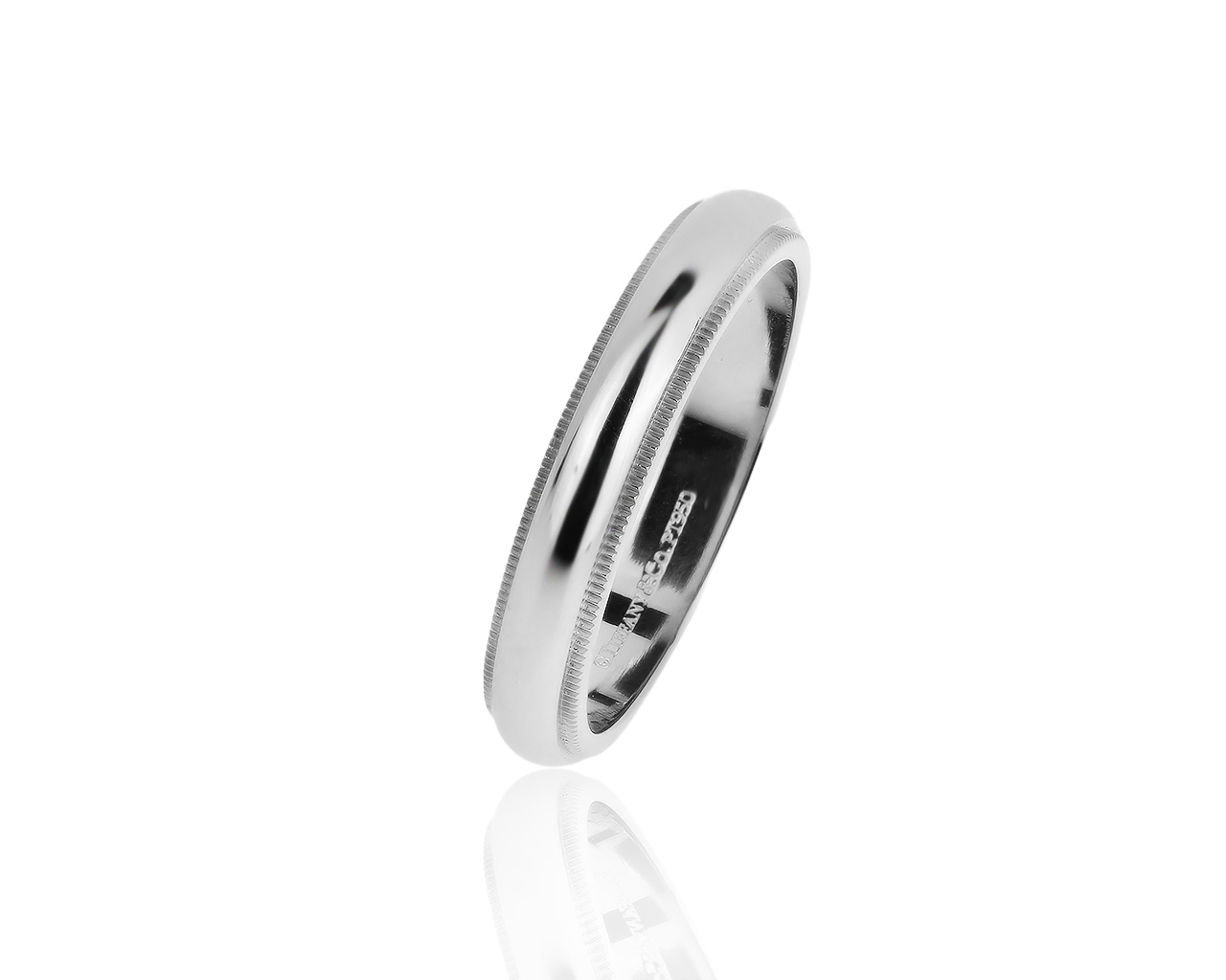 Оригинальное платиновое кольцо Tiffany&Co 151119/9 Оригинальное платиновое кольцо Tiffany&Co 151119/9