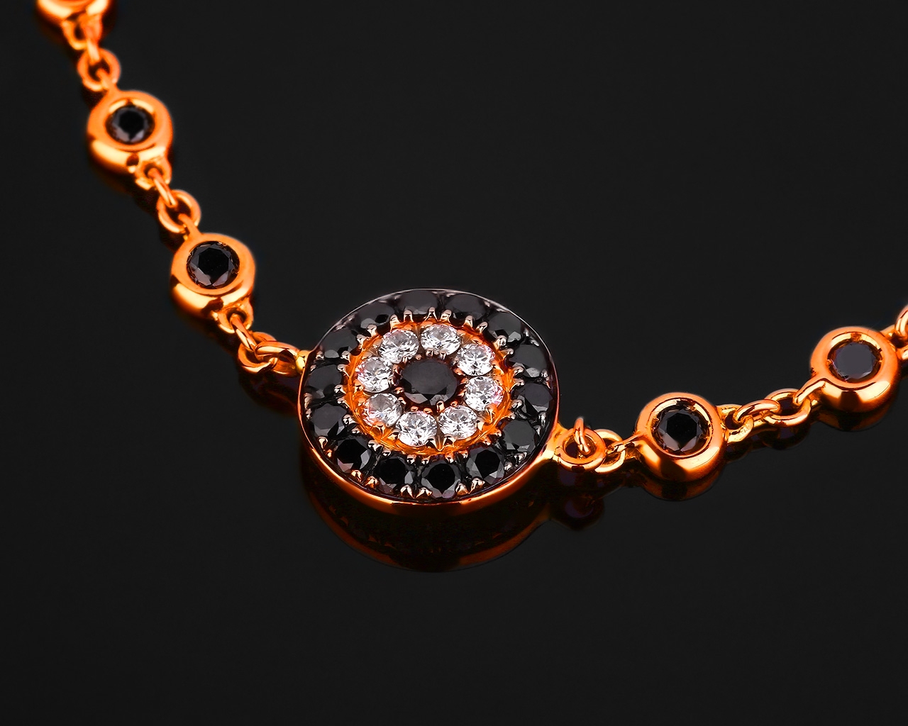 Золотой браслет бриллиантами 1.55ct Crivelli 211217/8