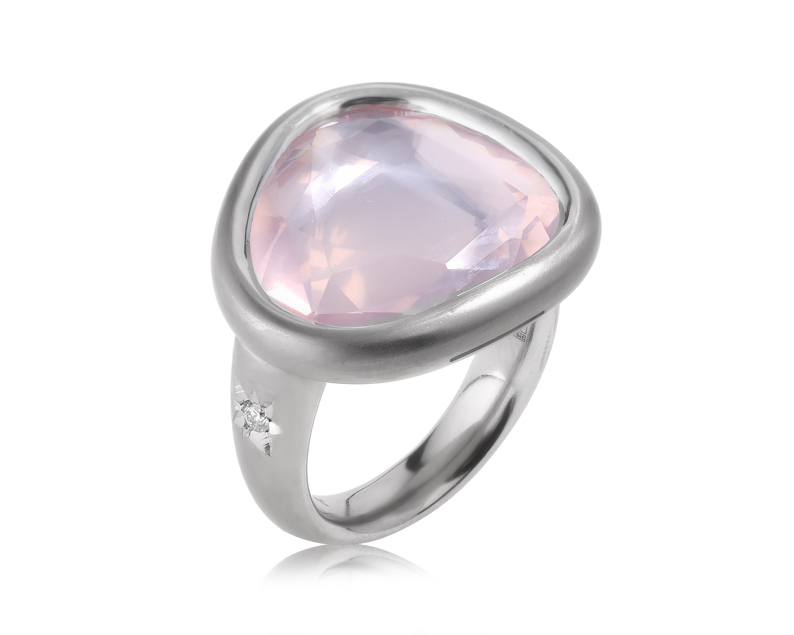 Оригинальное золотое кольцо с кварцем 12.25ct Rossi 070923/8