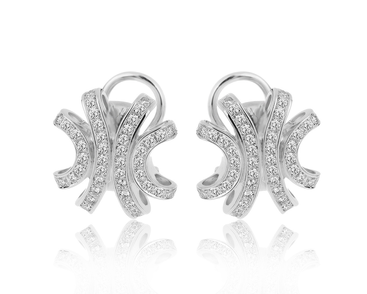 Оригинальные золотые серьги с бриллиантами 0.30ct Chopard 220720/8