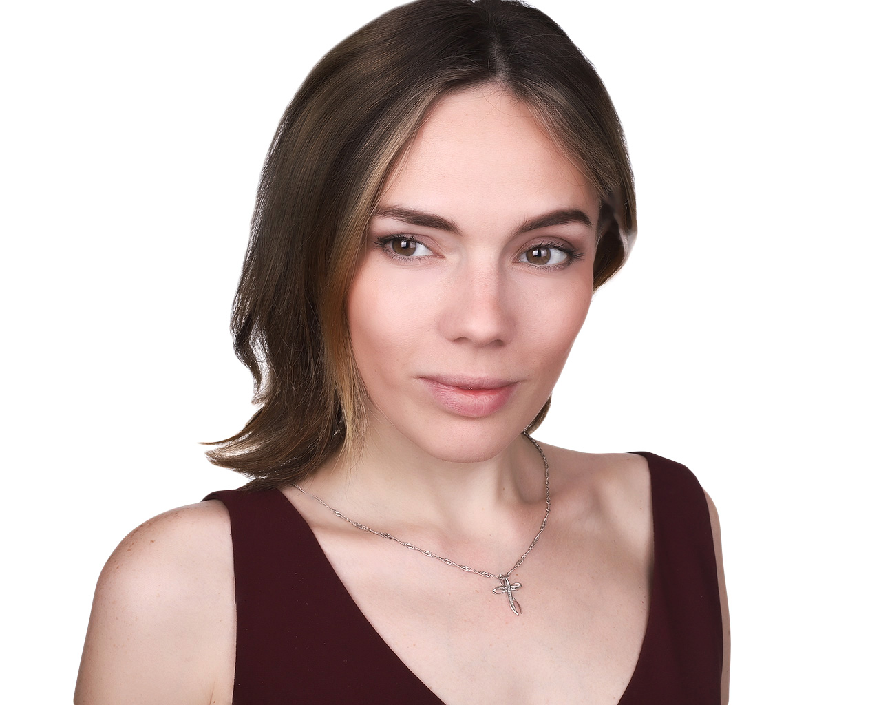 Солидный золотой кулон с бриллиантами 0.14ct