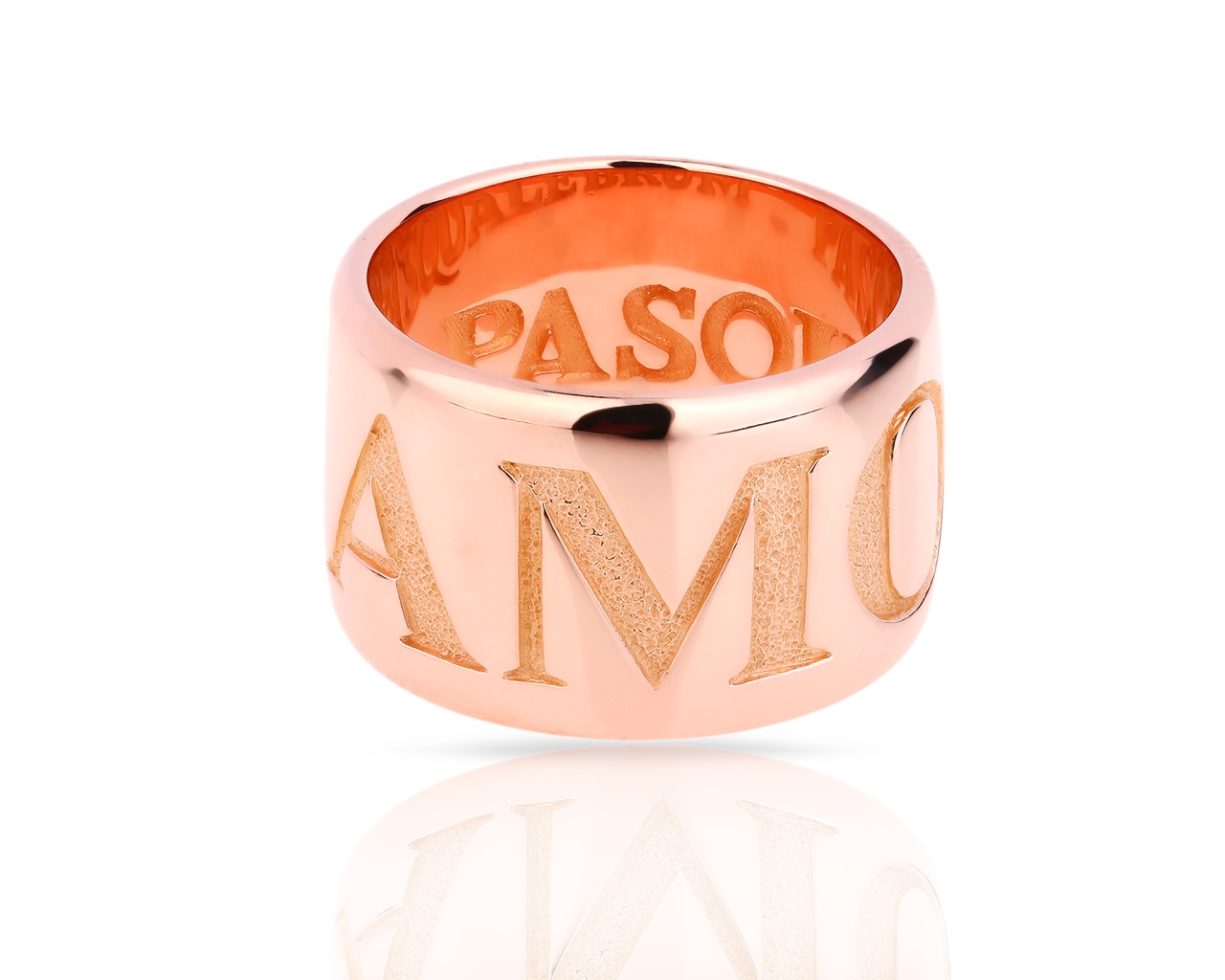 Оригинальное золотое кольцо Pasquale Bruni Amore 200318/1