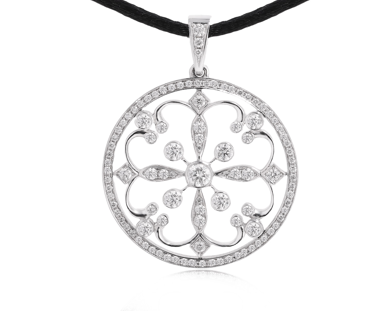 Оригинальный золотой кулон с бриллиантами 1.87ct Constantin Artmayer 271125/КМ243