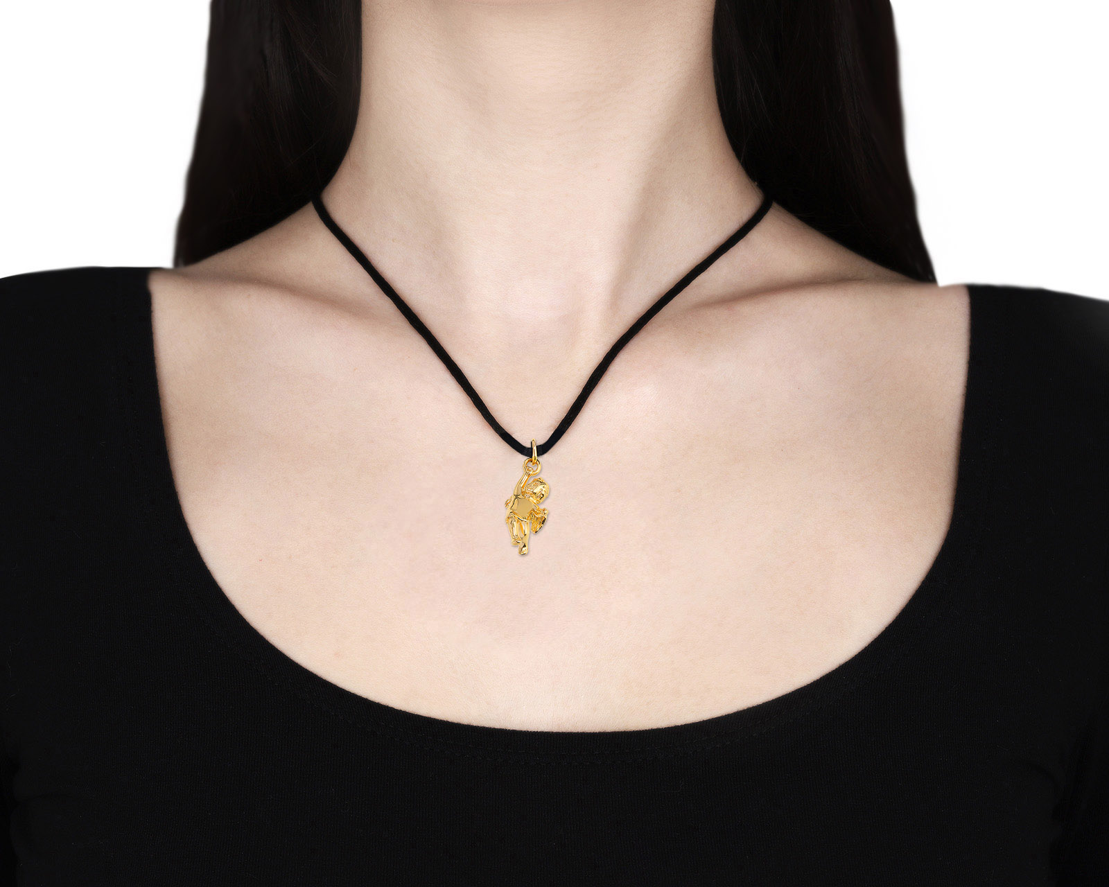 Оригинальный золотой кулон Tiffany&Co