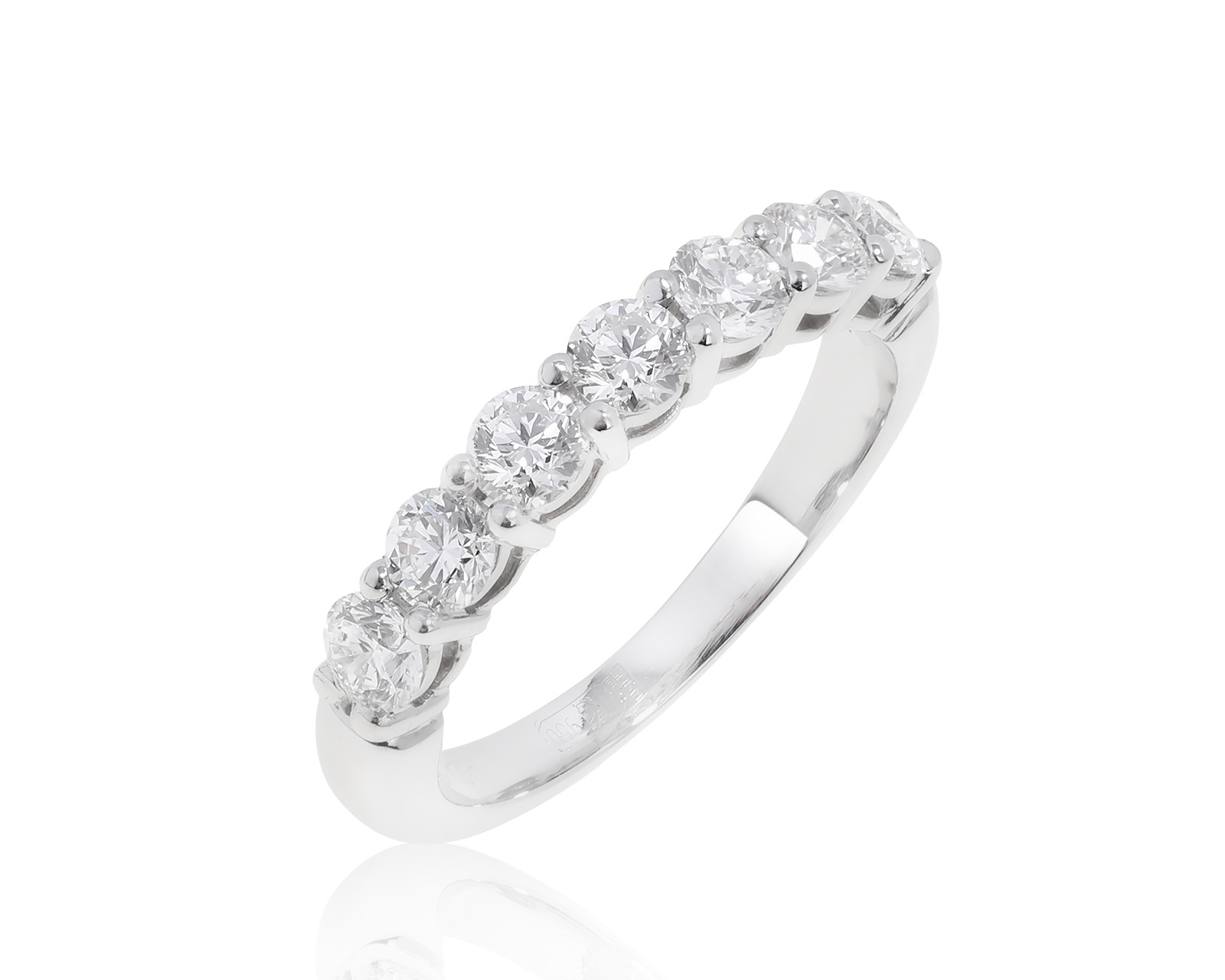 Оригинальное платиновое кольцо Tiffany&Co Embrace