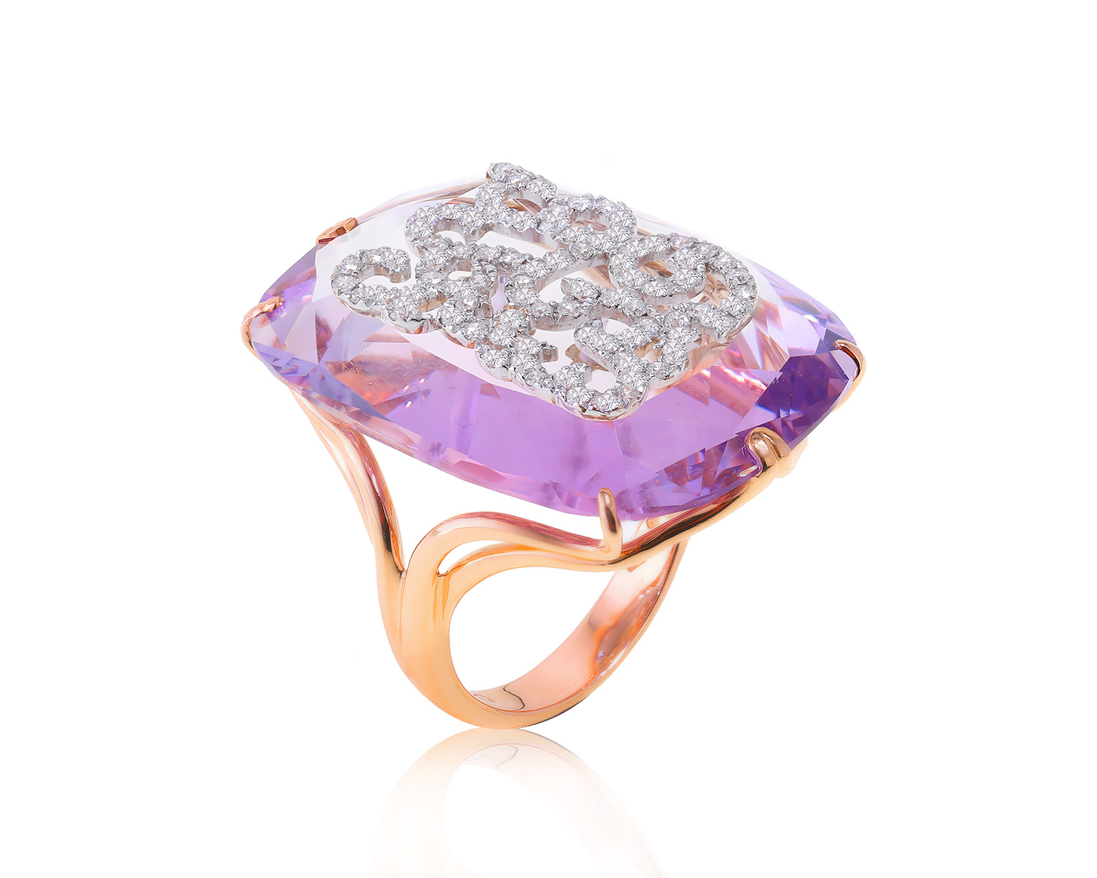 Оригинальное золотое кольцо Casato Aphrodite 281222/5