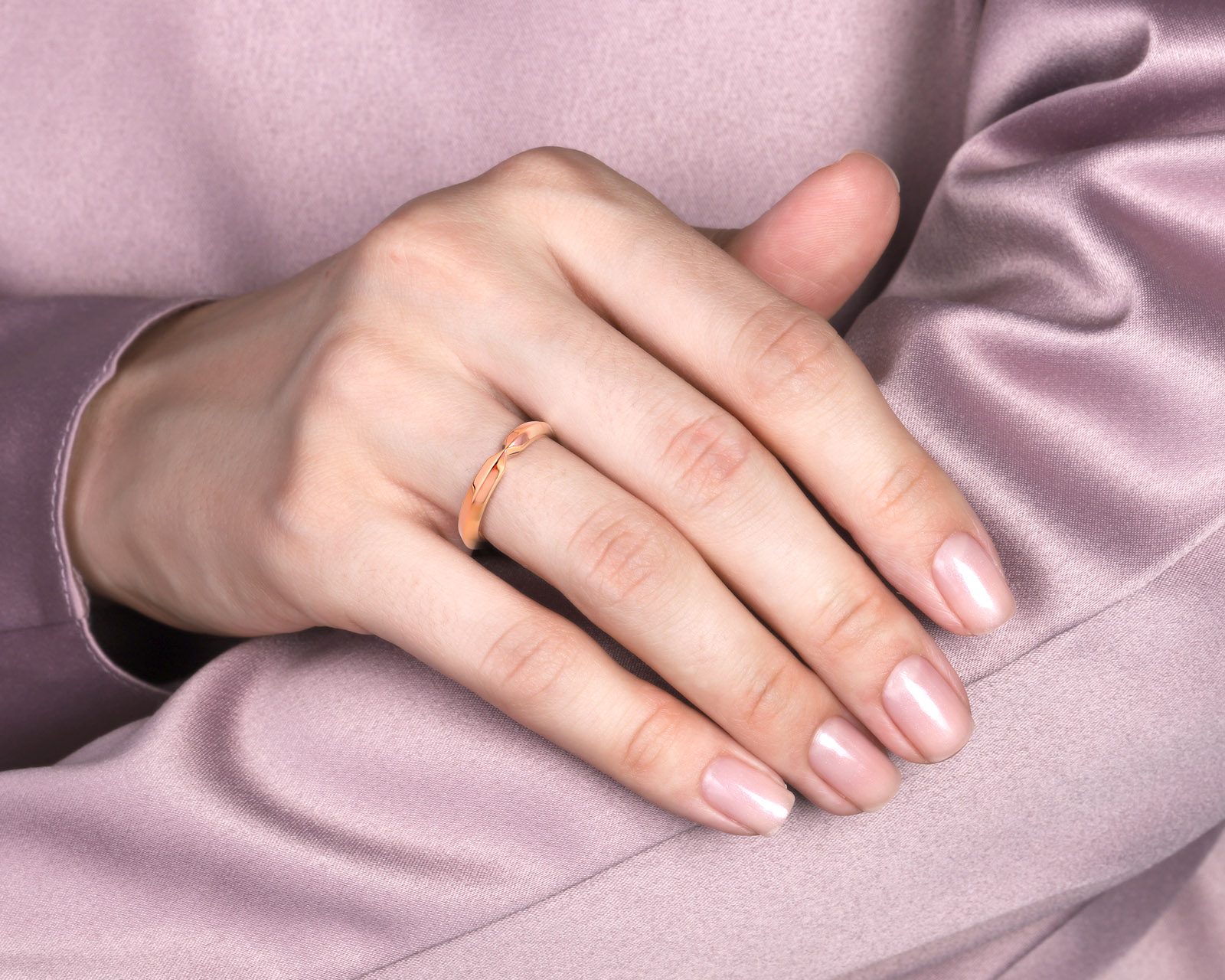 Оригинальное золотое кольцо Tiffany&Co Harmony