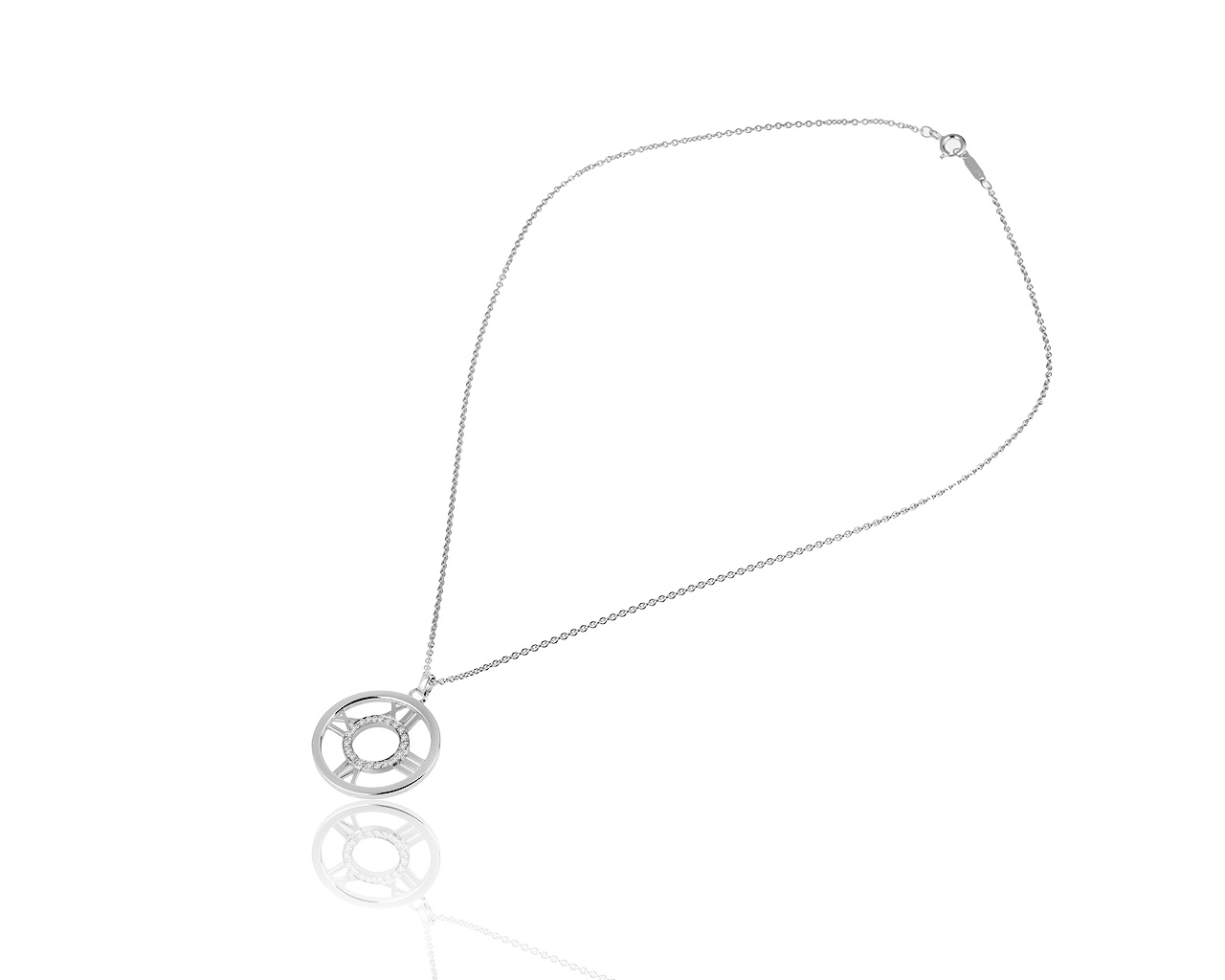 Оригинальный золотой кулон с бриллиантами 0.20ct Tiffany&Co