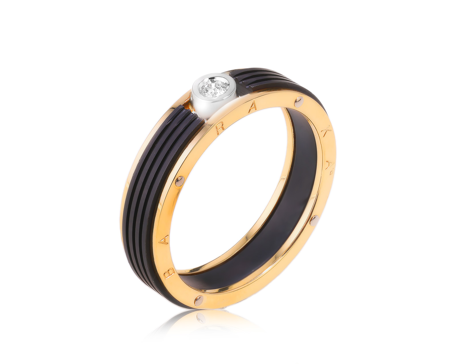 Оригинальное золотое кольцо Baraka Ritmika 081123/3