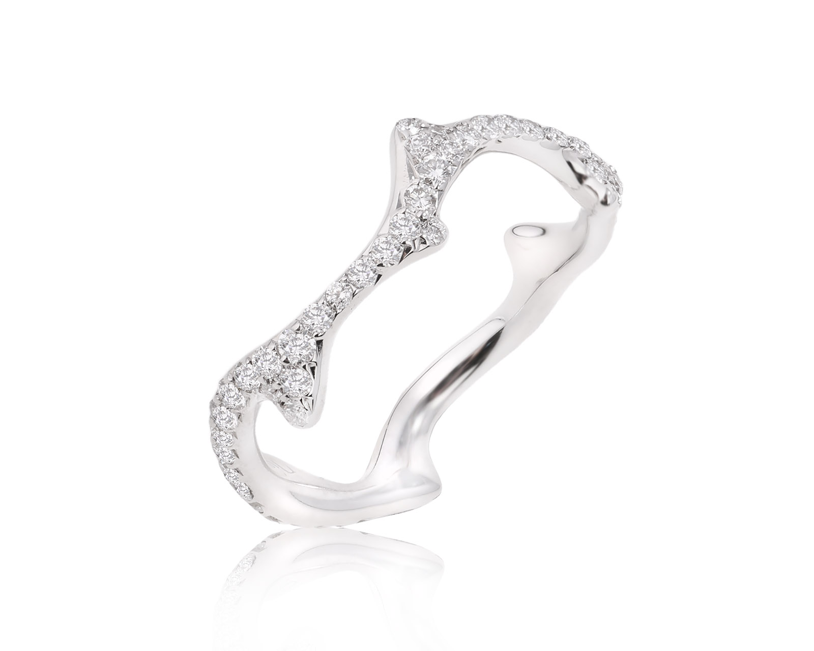 Оригинальное золотое кольцо с бриллиантами 0.58ct Dior Bois de Rose 110325/12 Оригинальное золотое кольцо с бриллиантами 0.58ct Dior Bois de Rose 110325/12