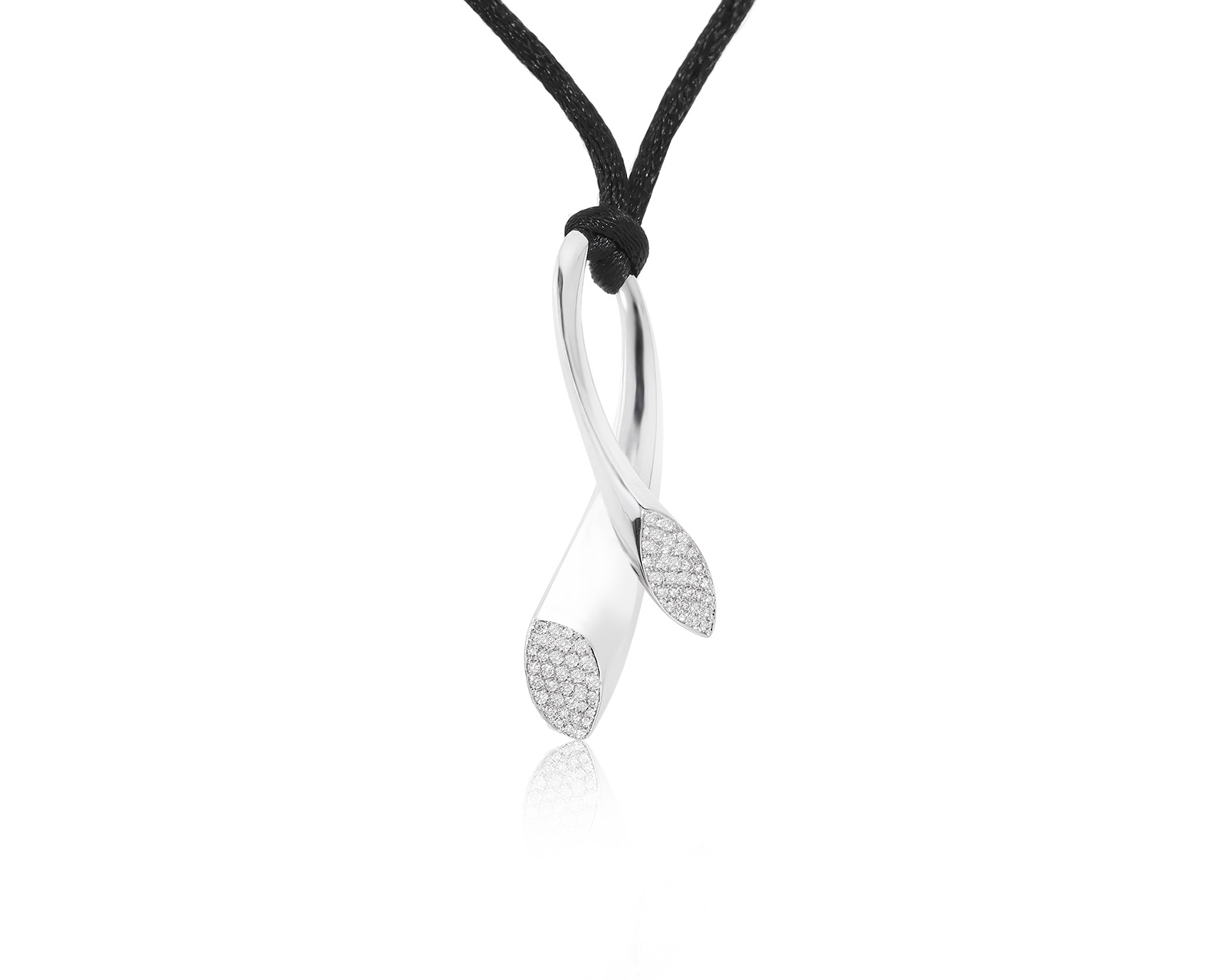 Богатый золотой кулон с бриллиантами 0.34ct 191122/6