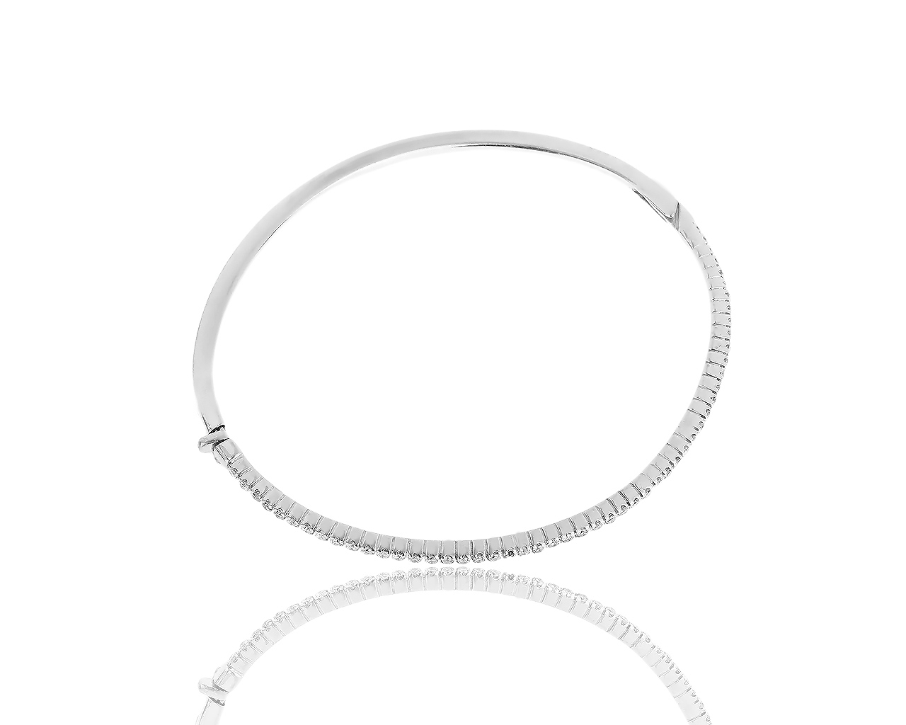 Достойный золотой браслет с бриллиантами 0.55ct 260718/6