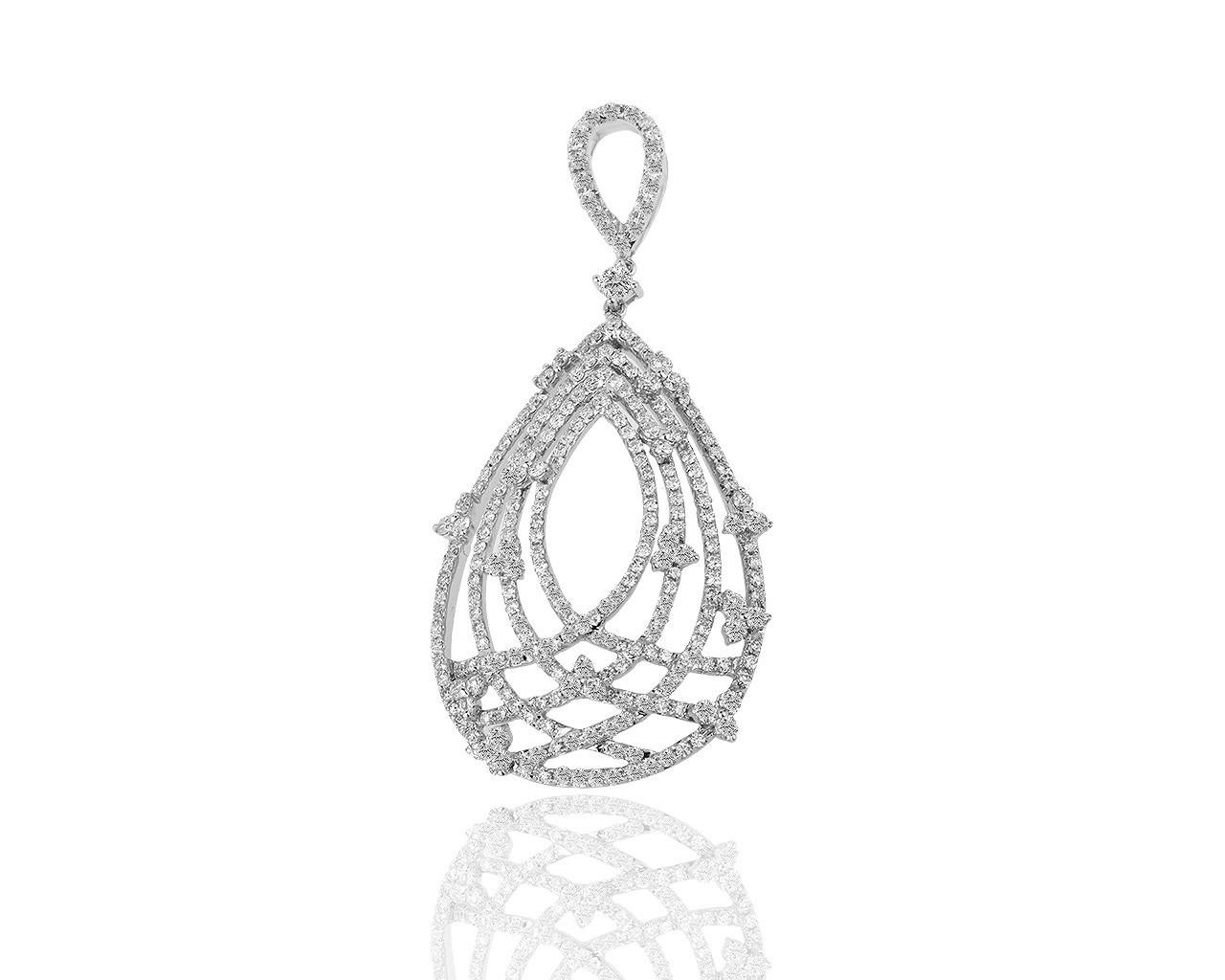 Внушительный золотой кулон с бриллиантами 3,15ct 220419/14