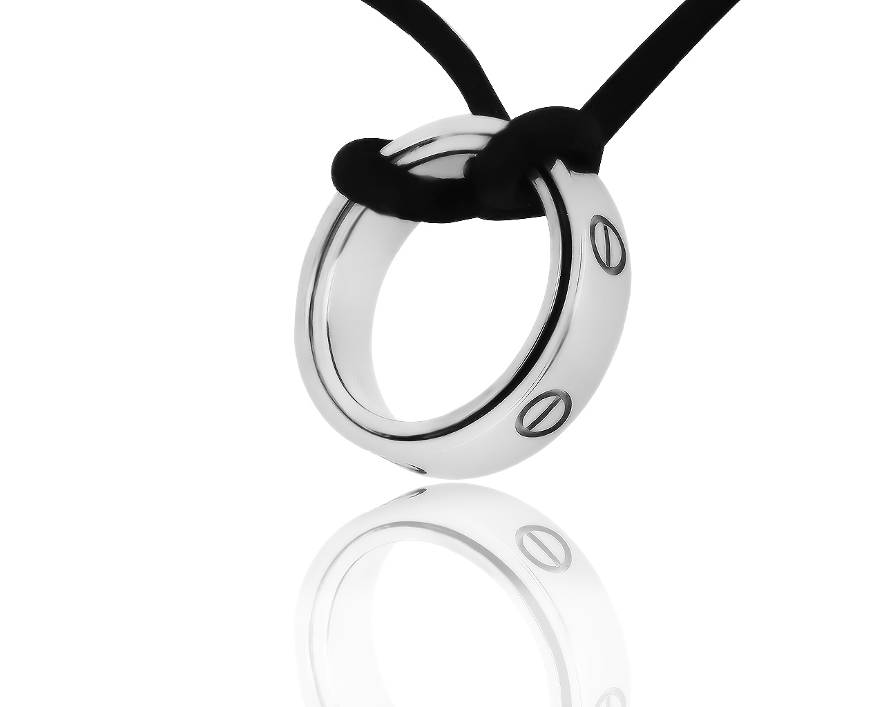 Оригинальный золотой кулон Cartier Love