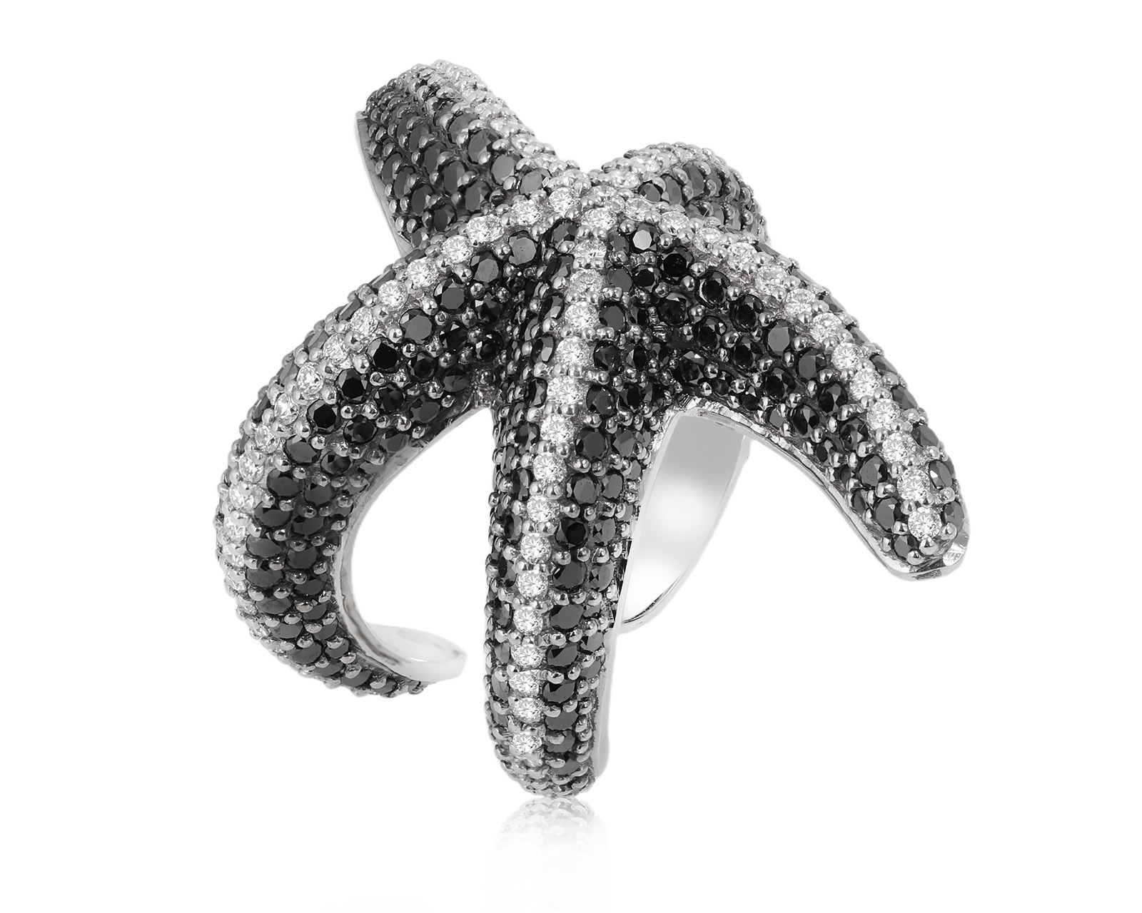 Золотое кольцо с бриллиантами 4.25ct 071025/2