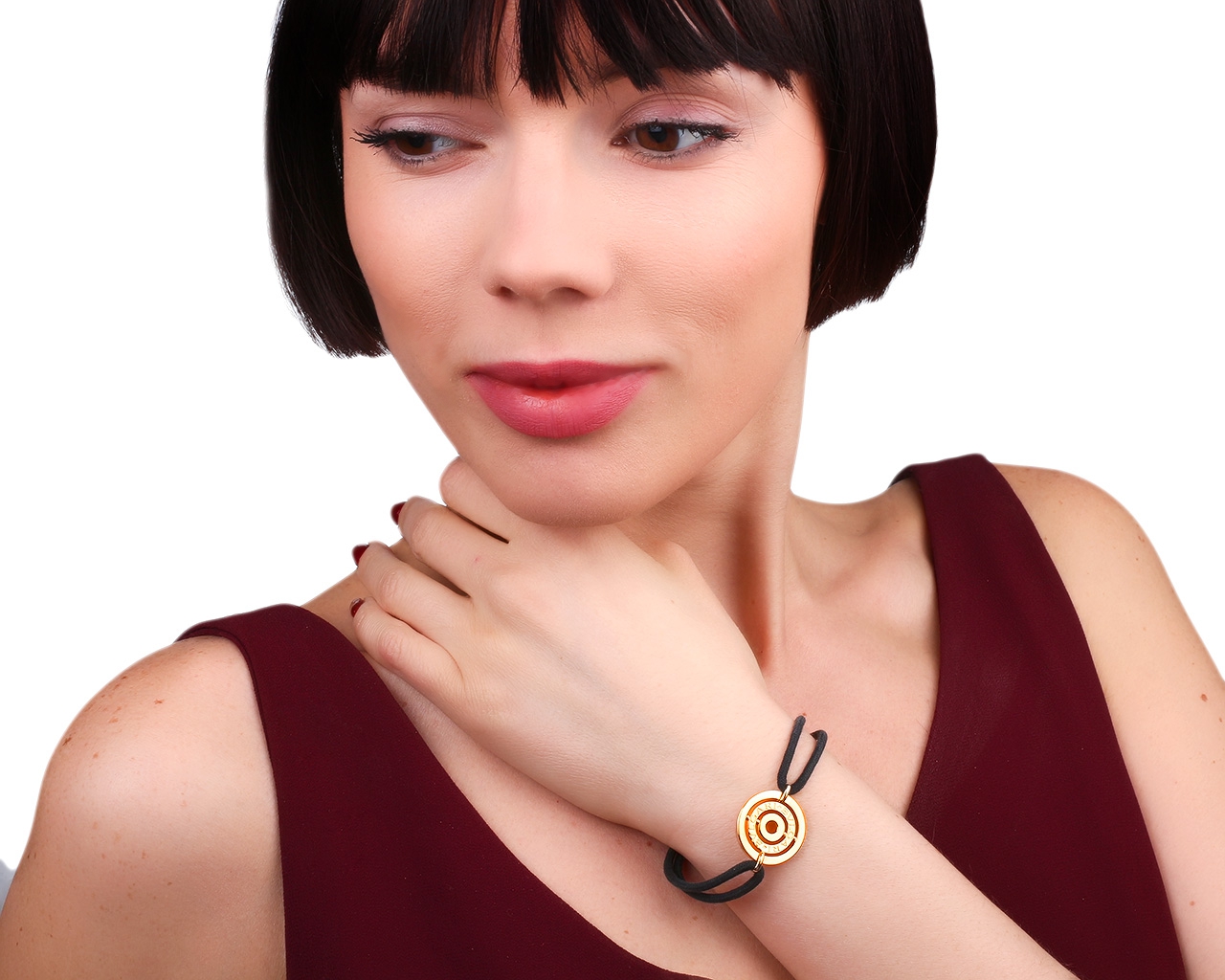 Оригинальный золотой браслет Bvlgari Astrale