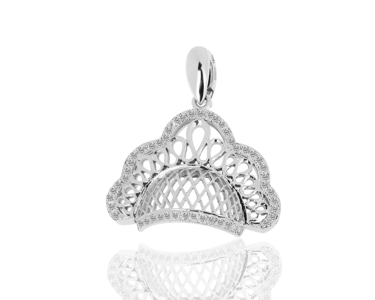 Золотая подвеска с бриллиантами 0.50ct 220318/11