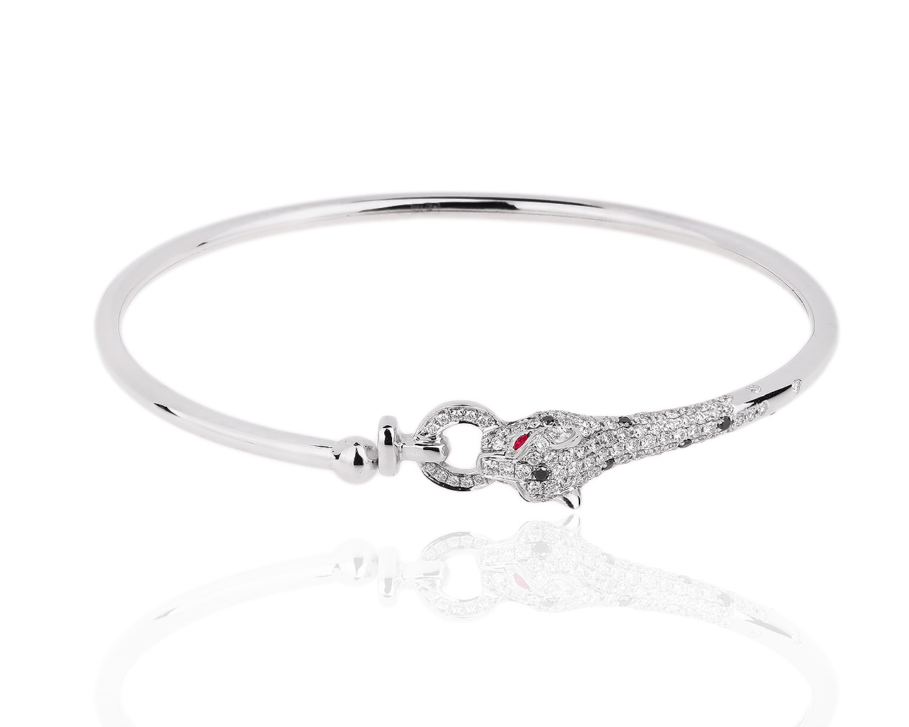 Шикарный золотой браслет с бриллиантами Roberto Bravo 020618/2