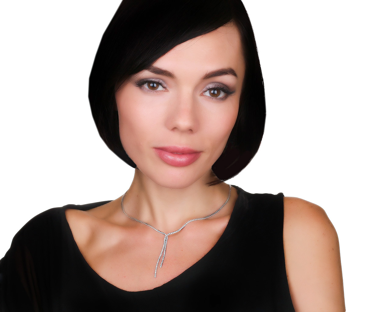 Престижное золотое колье с бриллиантами 2.00ct