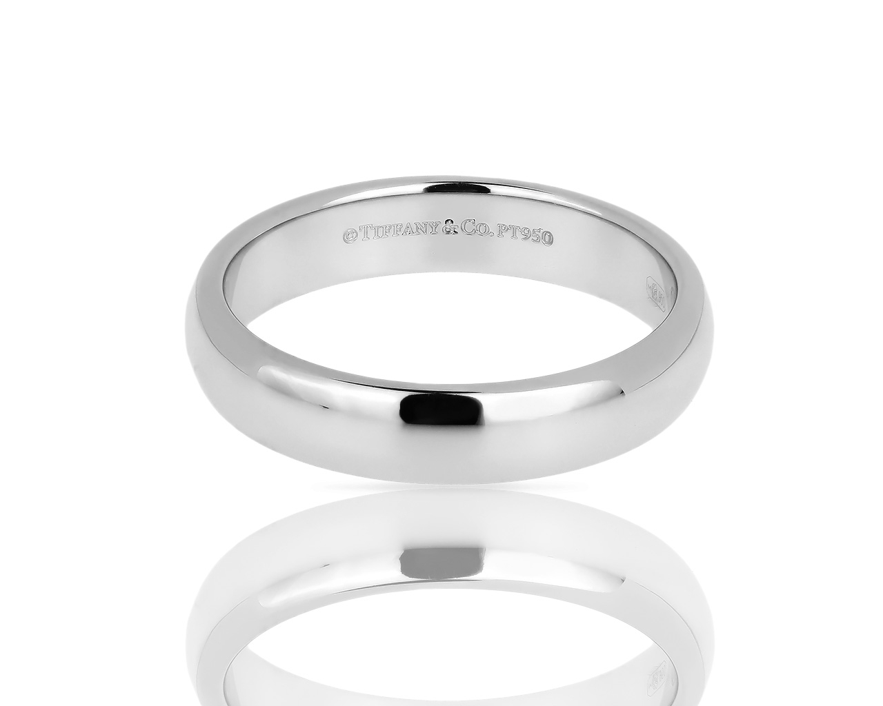 Обручальное платиновое кольцо Tiffany&Co Classic 210718/5