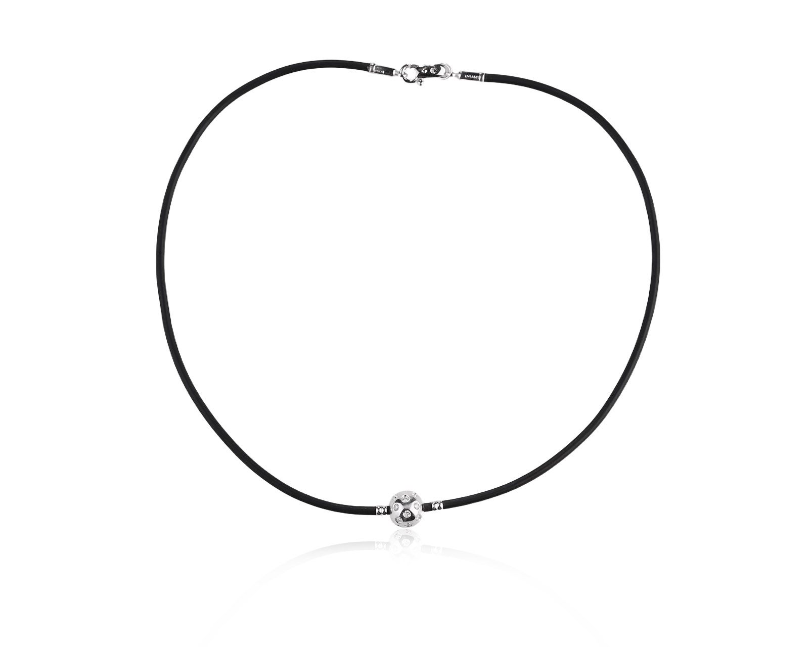 Оригинальное золотое колье с бриллиантами 0.50ct Baraka 060726/5