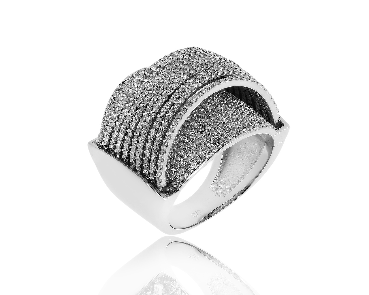 Изысканное золотое кольцо с бриллиантами 2.43ct 060519/30