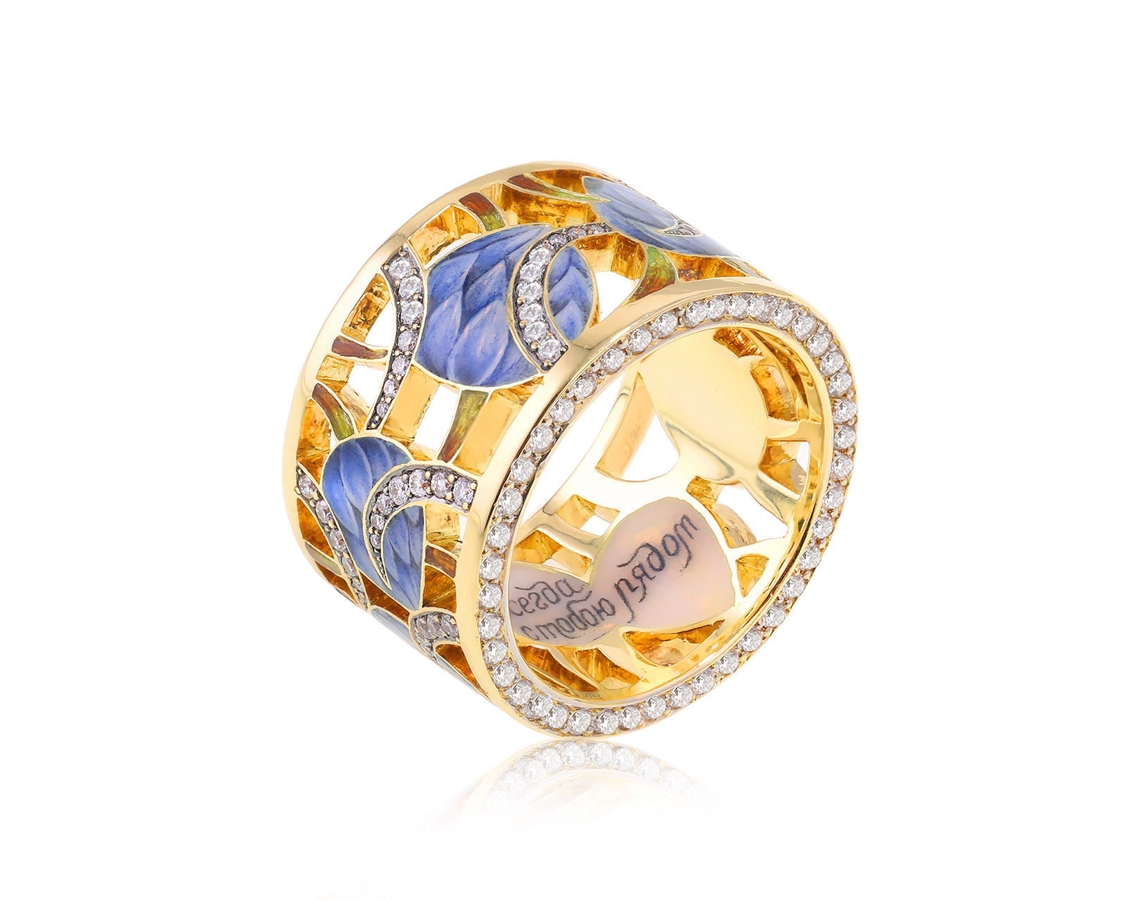 Оригинальное золотое кольцо с бриллиантами 1.24ct Ilgiz F 170324/7 Оригинальное золотое кольцо с бриллиантами 1.24ct Ilgiz F 170324/7
