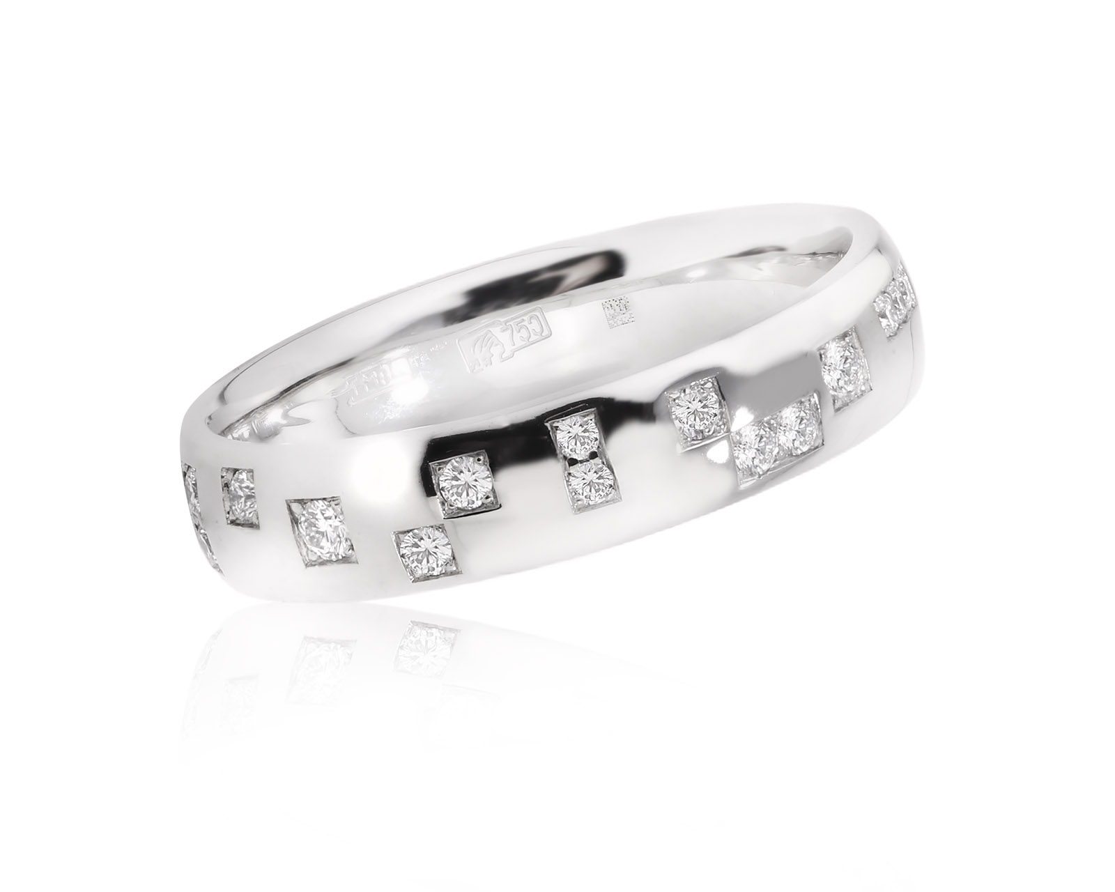 Оригинальное золотое кольцо с бриллиантами 0.47ct Jewellery Theatre Wedding