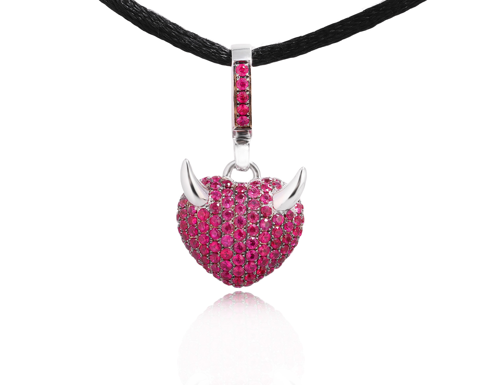 Оригинальный золотой кулон-шарм с рубинами 1.75ct Theo Fennell Devil 300925/4