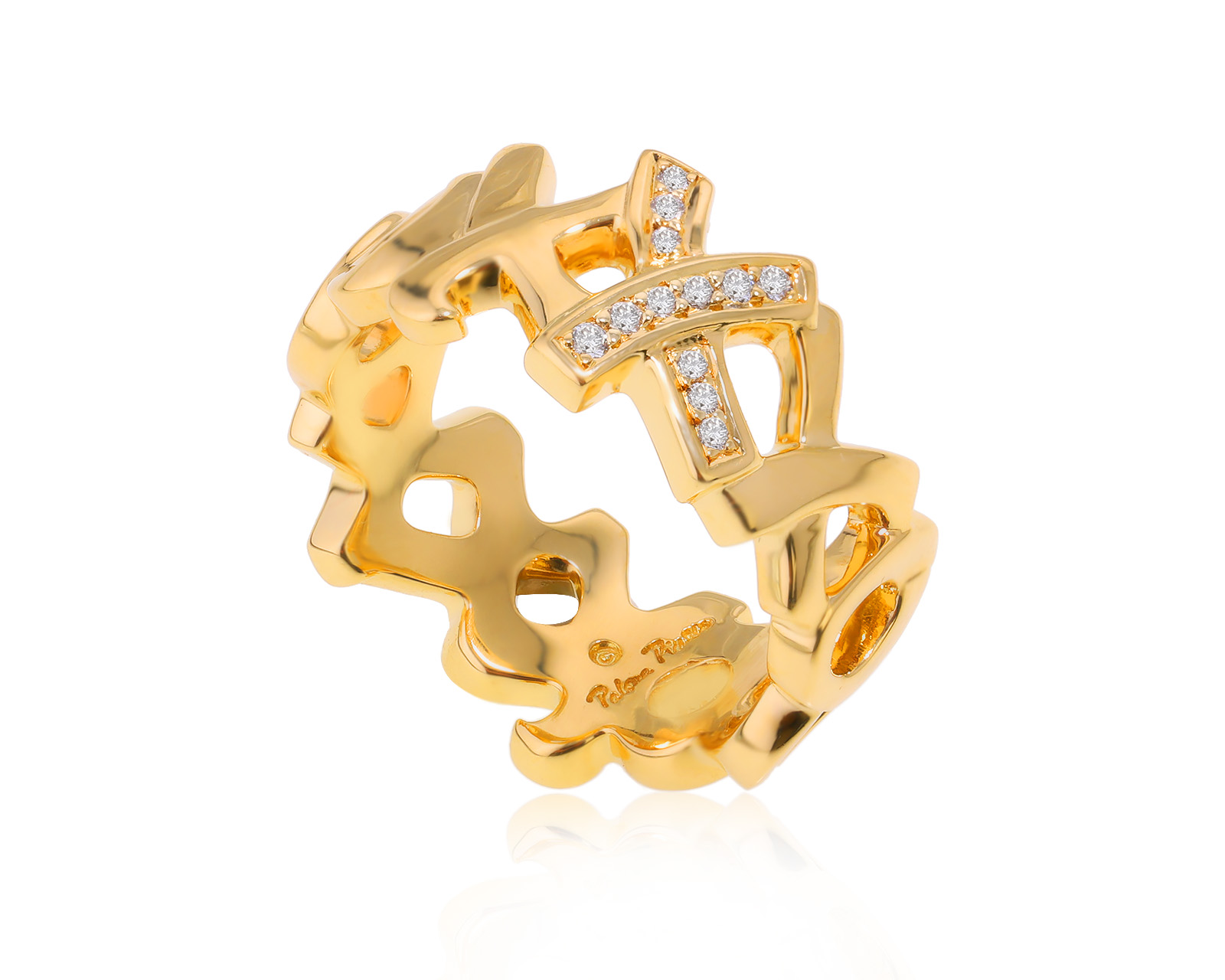 Оригинальное золотое кольцо Tiffany&Co Paloma Picasso