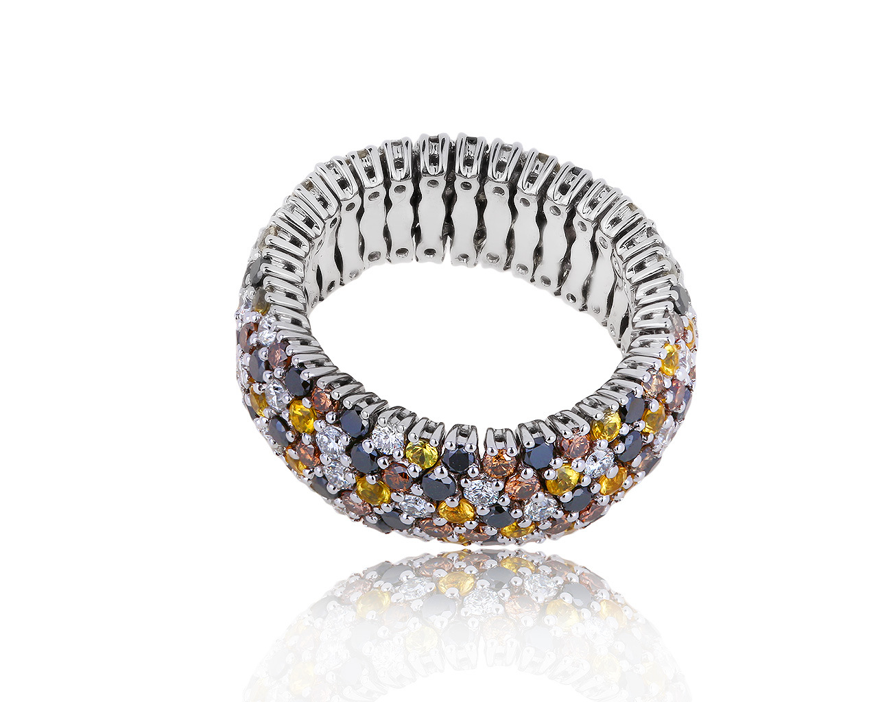 Оригинальное золотое кольцо с бриллиантами 2.71ct Roberto Coin